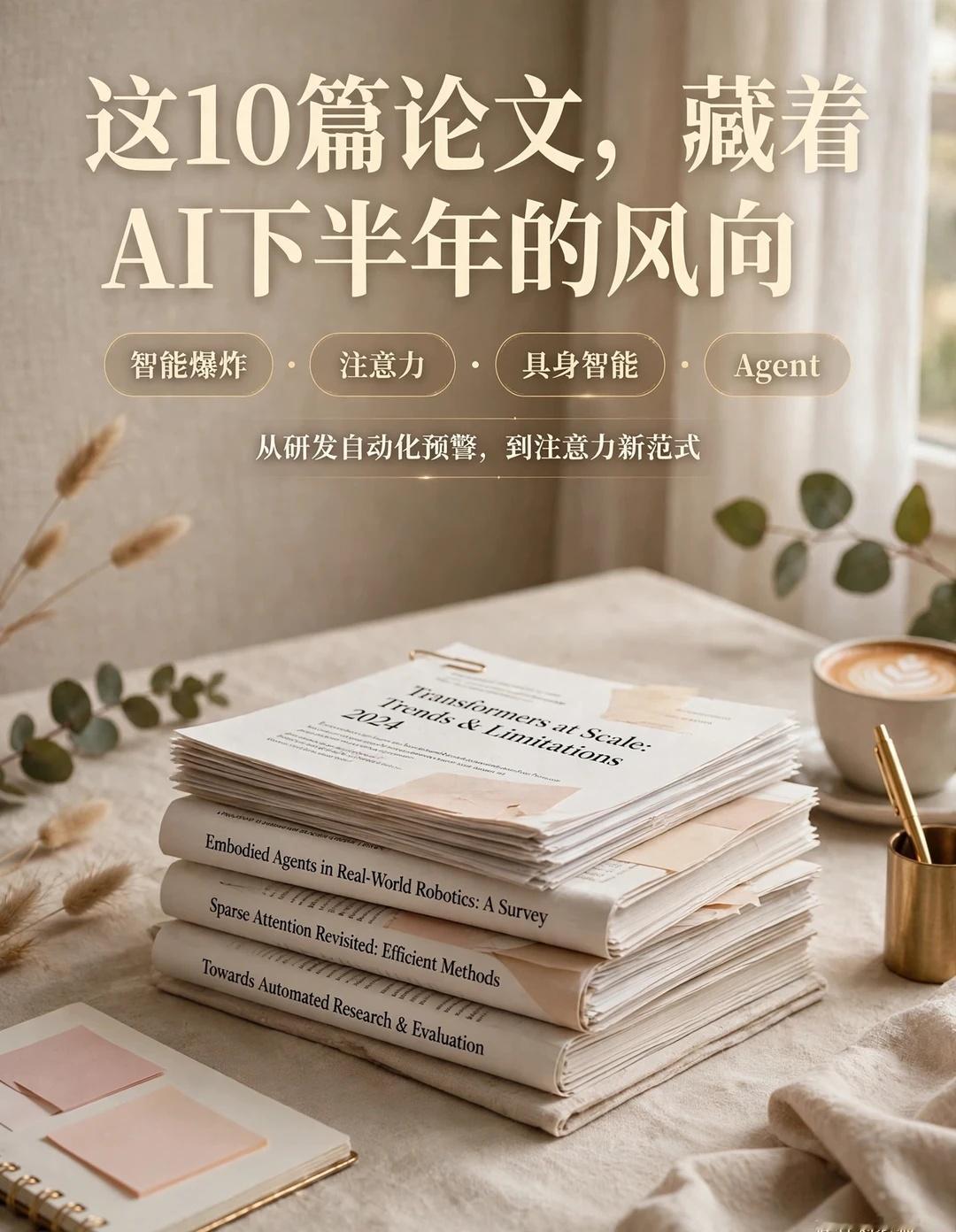 这10篇论文，藏着AI下半年的风向
论文名单
1️⃣ What if autom