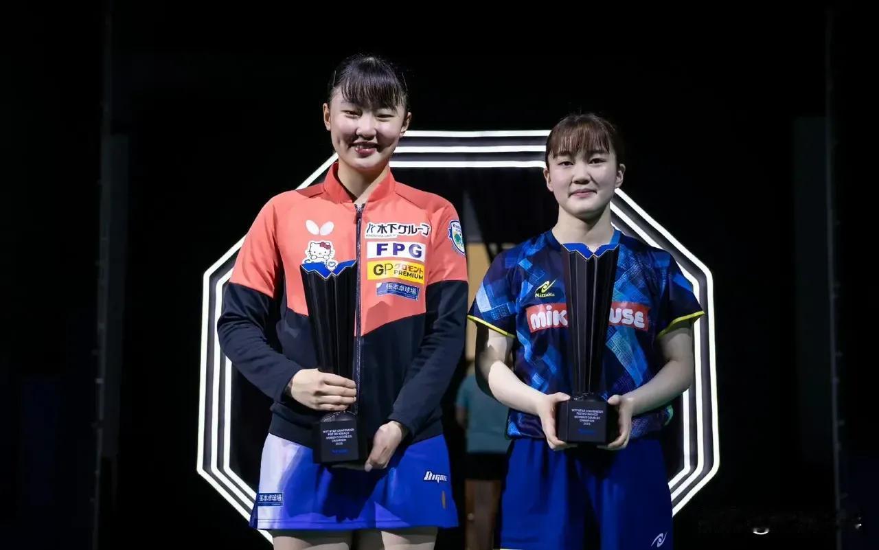 WTT伊瓜苏 球星挑战赛，日本女双折桂，德国男双登鼎～

女双决赛：
张本美和/