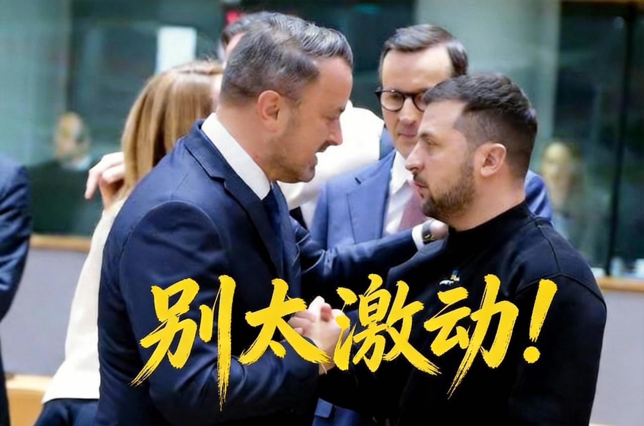 别太激动了！
拿美国和平协议当筹码，泽连斯基逼欧盟，被小国外长当场教育。

泽连