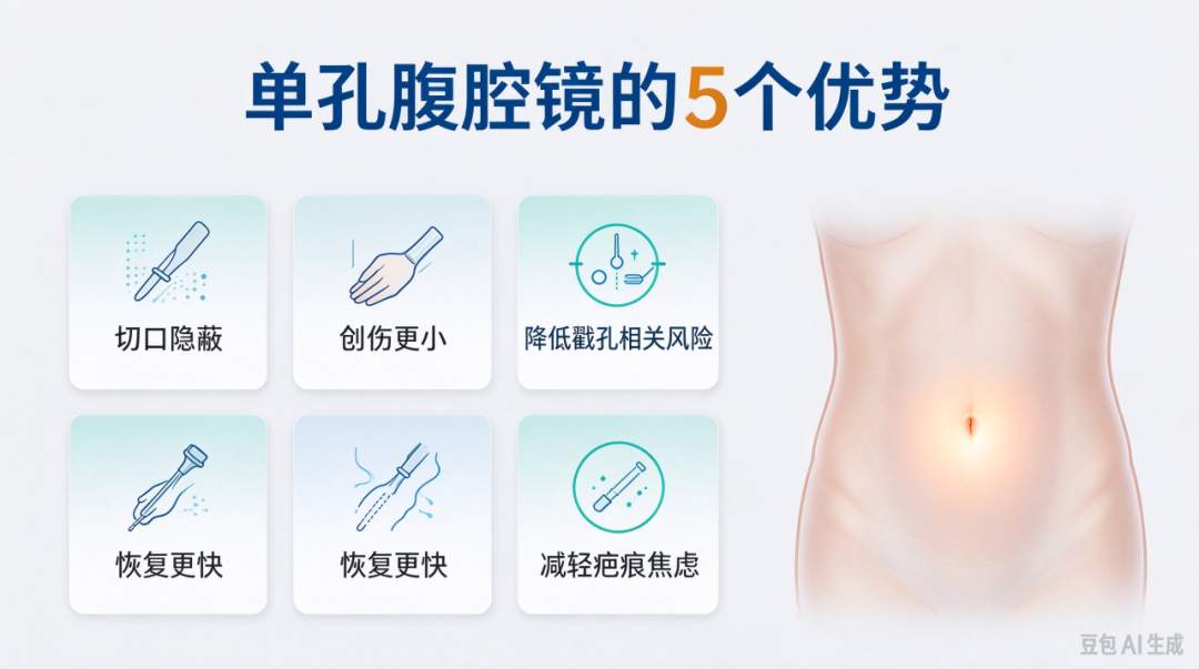 把切口“藏”进肚脐！临沂市中医医院高铁院区单孔腹腔镜技术上新