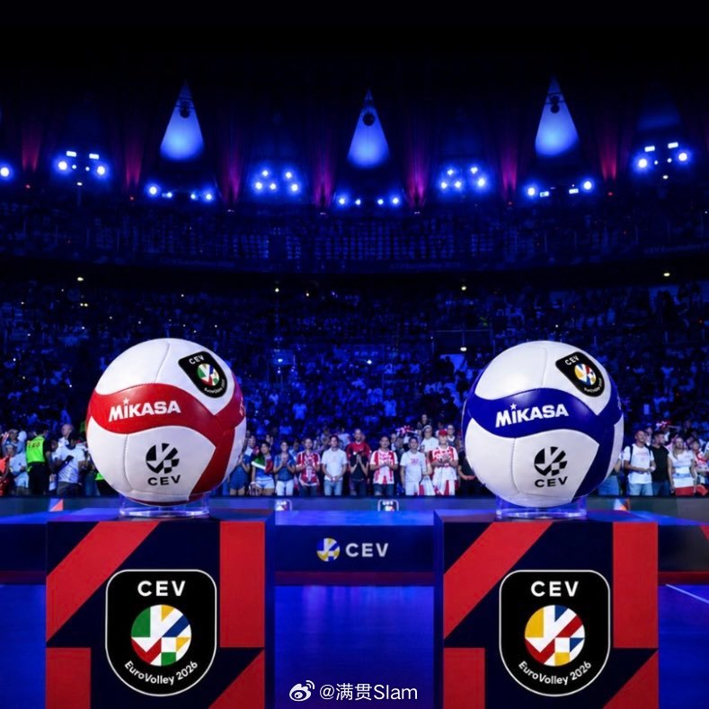 女排 🏐 欧洲排联与米卡萨公布2026年欧洲排球锦标赛官方用球。 