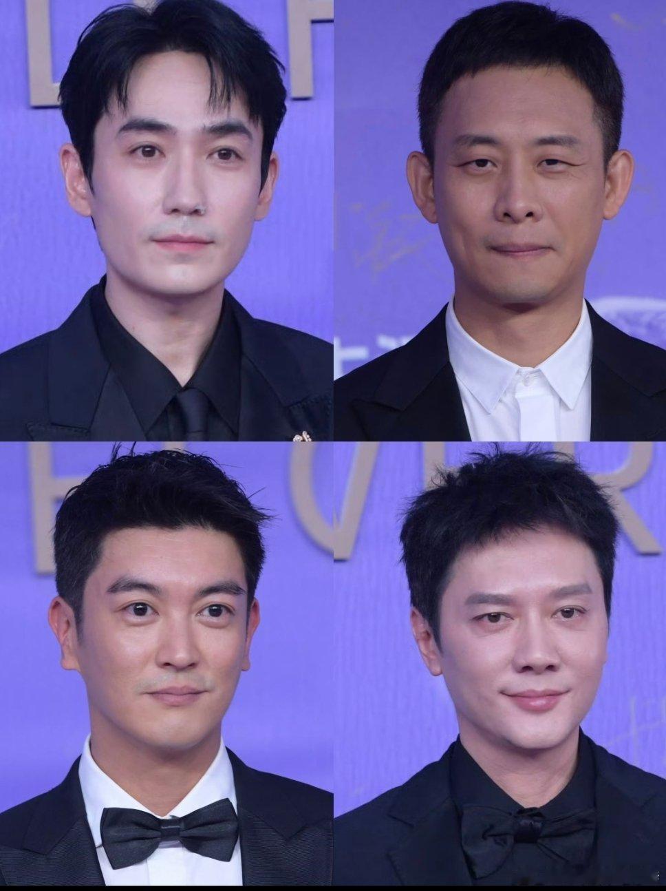 昨天百花奖男女明星的纯生图 