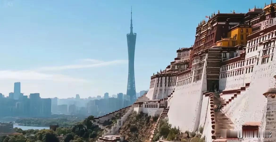 有谁知道广州塔，前面这个建 筑物，是在什么地方？这个地方是叫什么？好像广州塔旁边