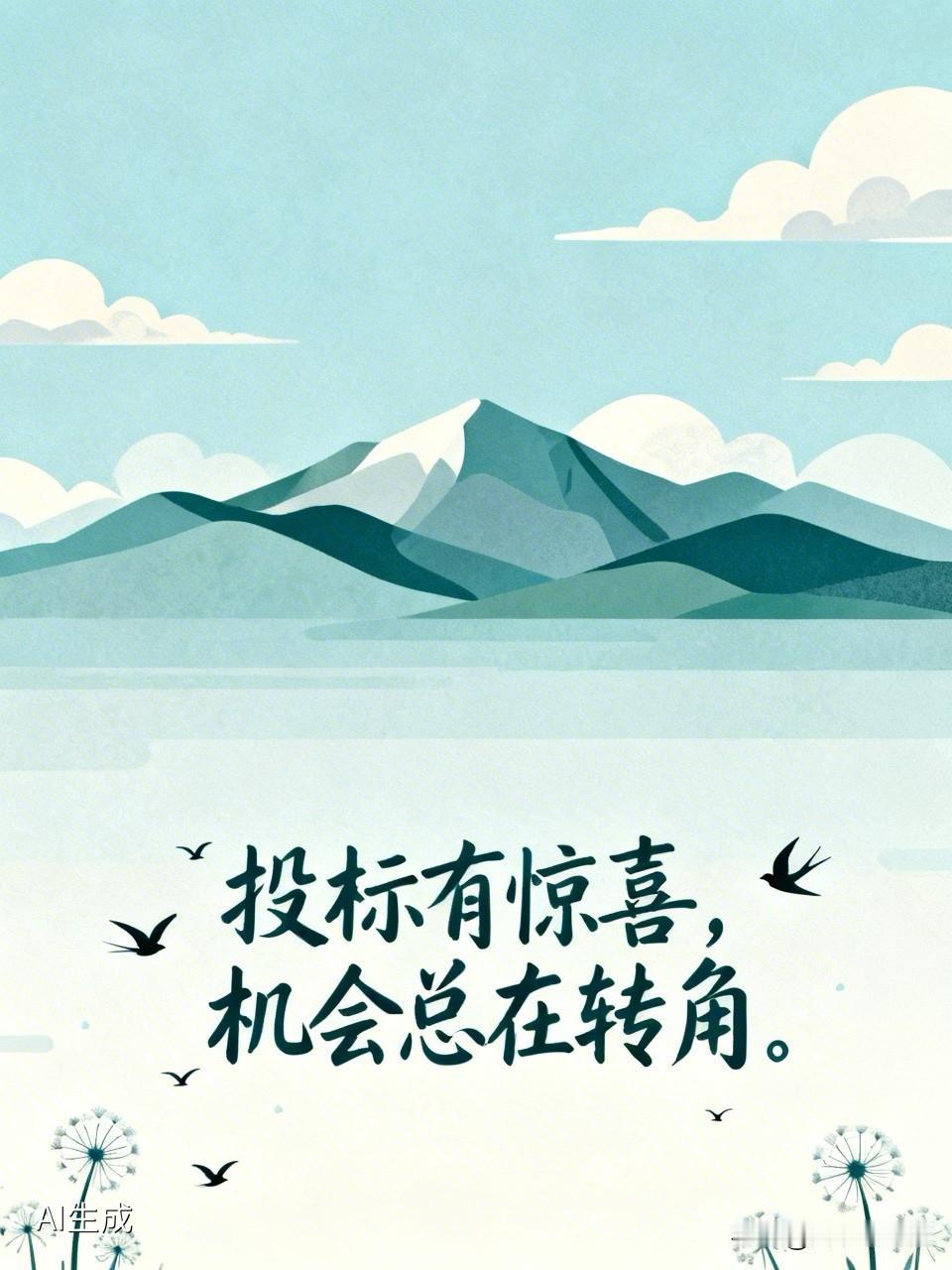 都说招标公告一旦发出来，就已经确定了中标单位，这是一种悲观的想法，是一种不积极的
