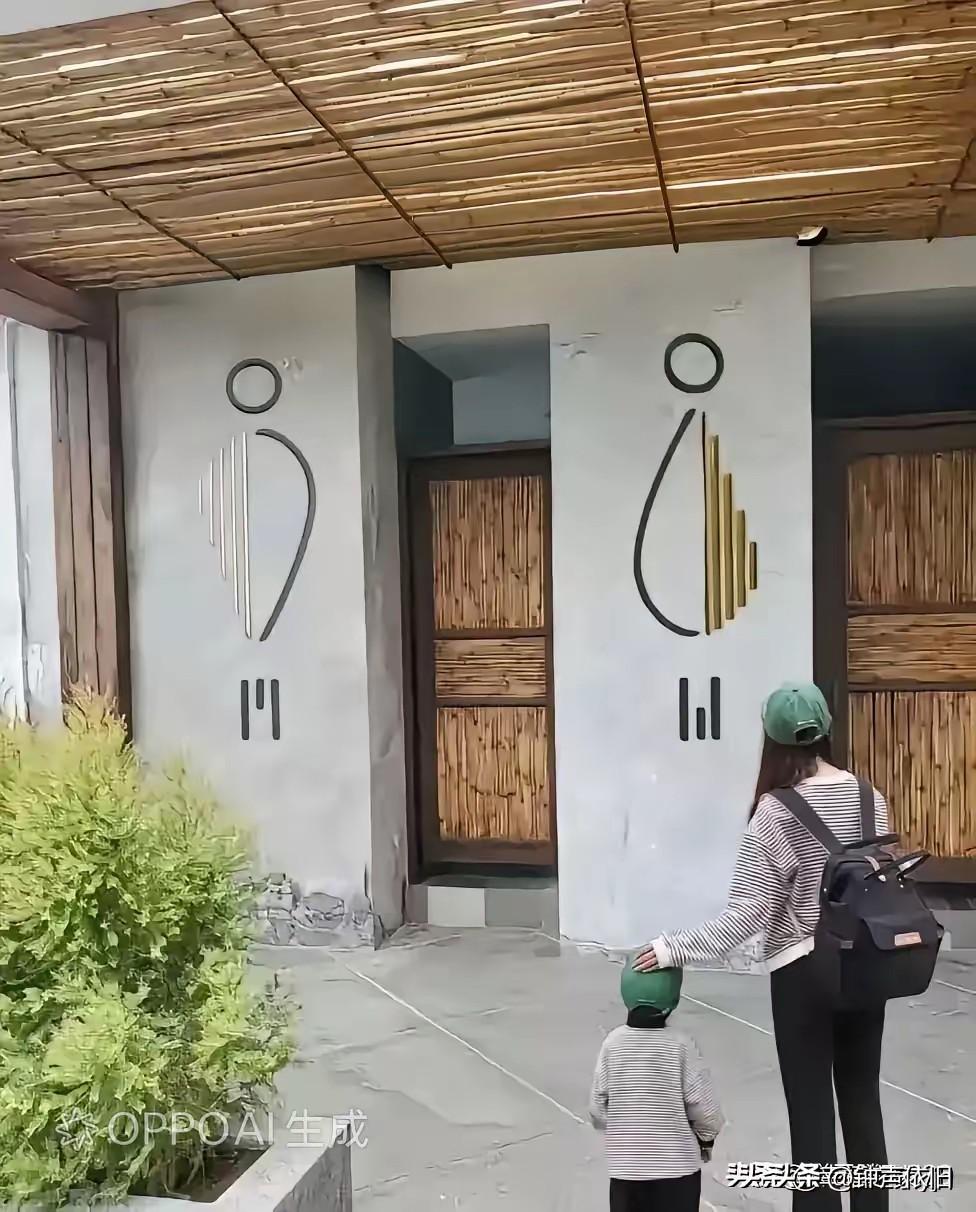 反人类的设计，反人类的图标，我都不知进哪个门。