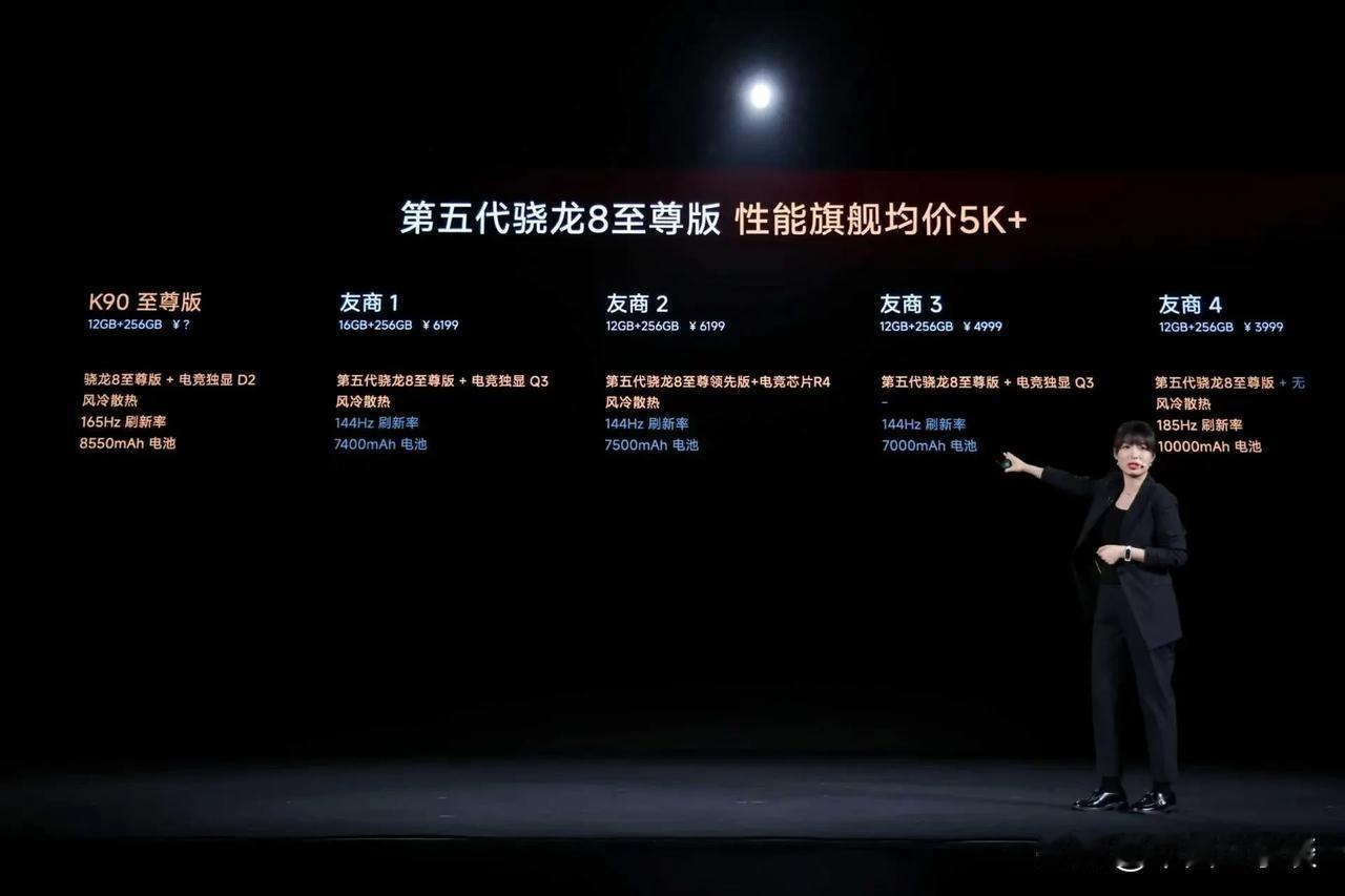 REDMI K90至尊版价格来了！价格很美丽！
12+256G：2799
16+
