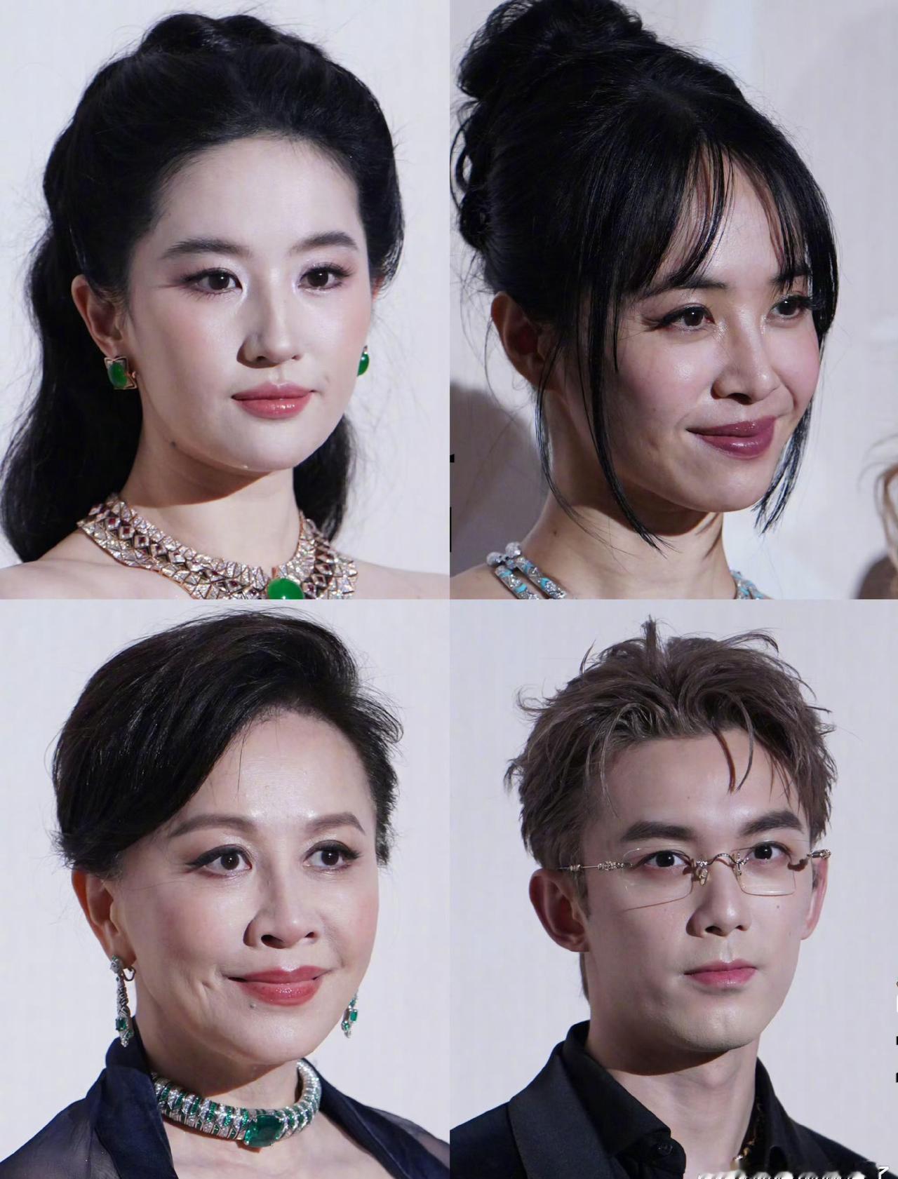​四个人同台完全是豪门家族来的，太养眼了 ​​​