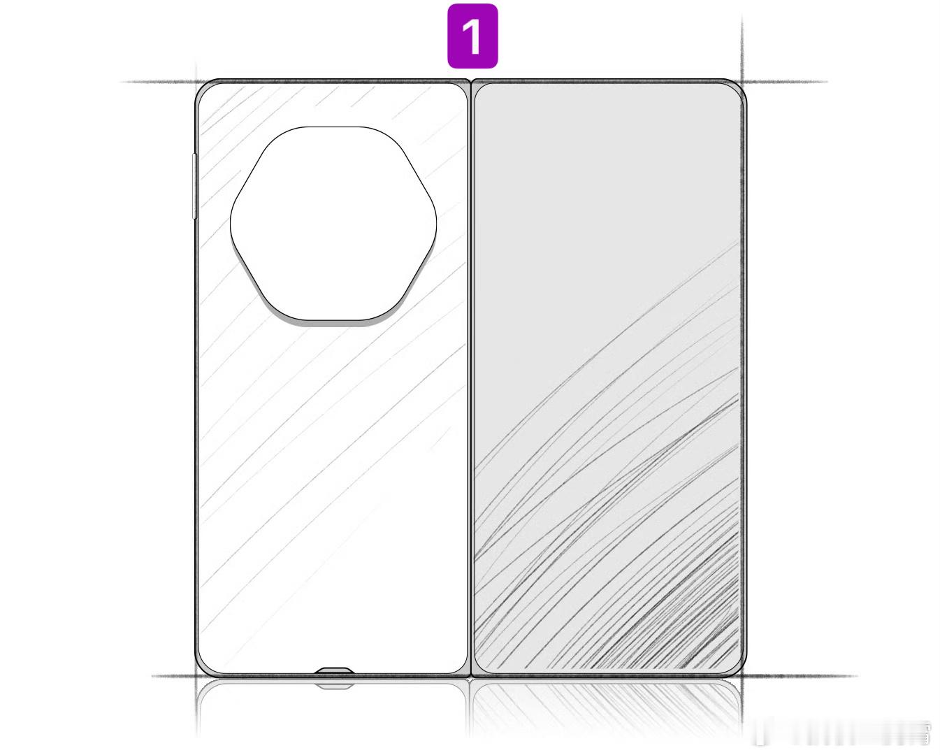 华子的Mate X7大折要来了，但据说镜组样式会大改，目前传言有三种造型，六边形