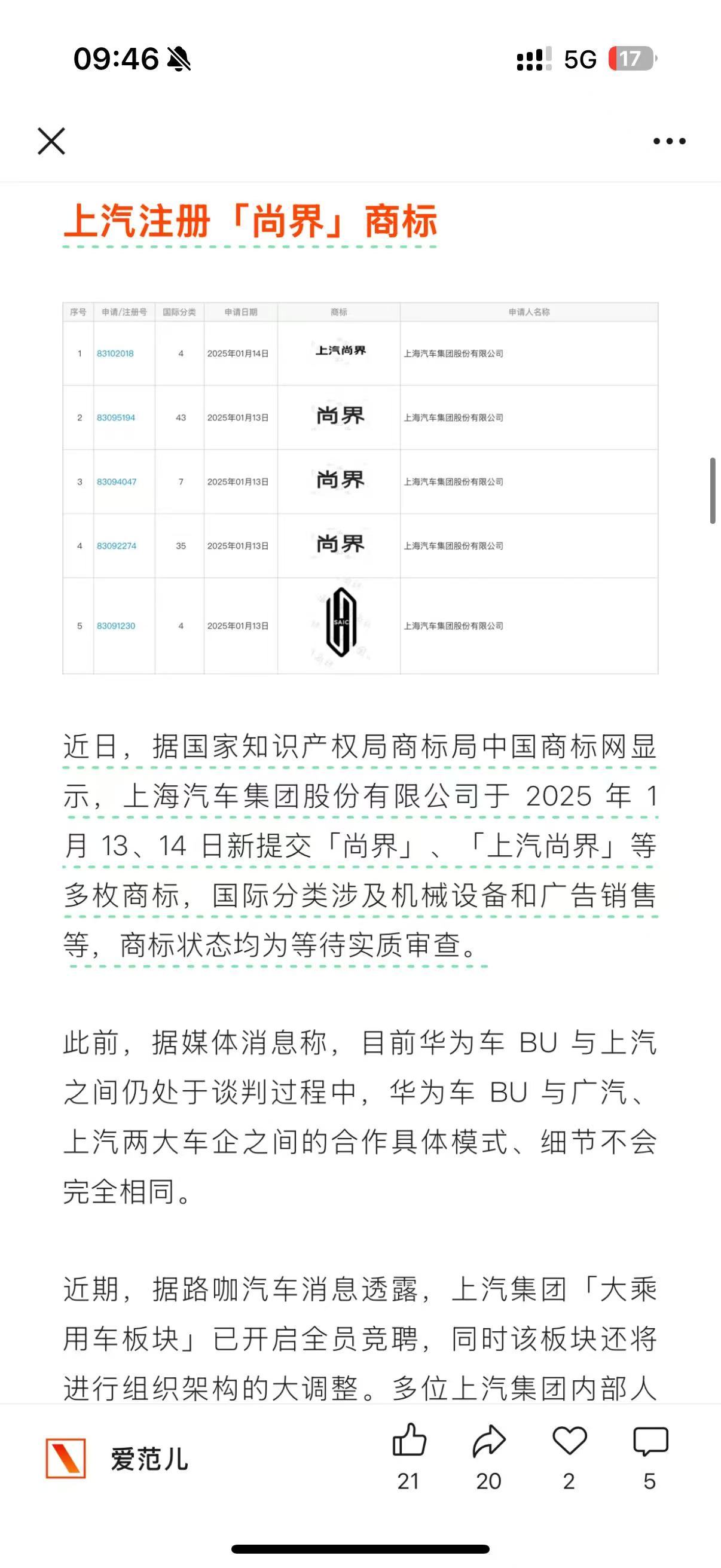 啥？上汽真的要出卖灵魂？[笑cry] 