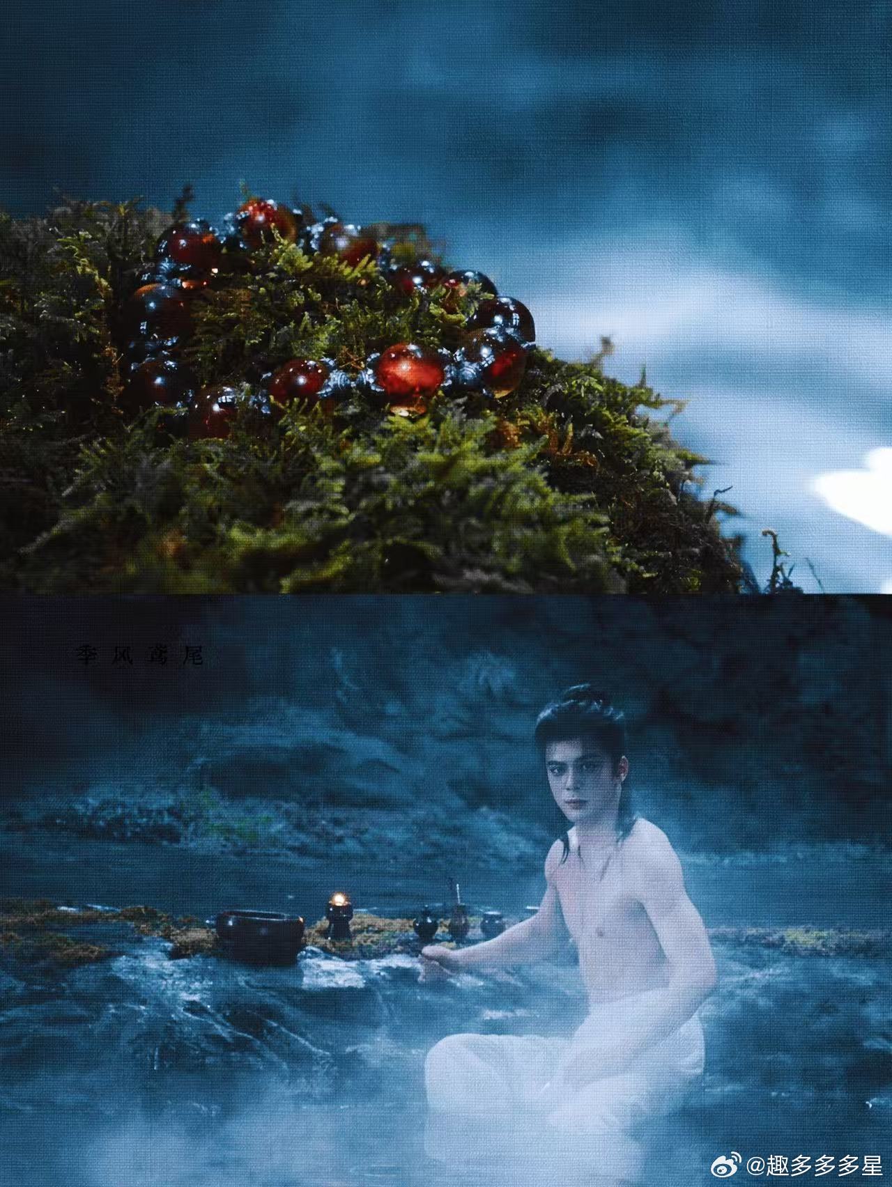 曾舜晞尺度最大的一部剧被剧中的暧昧拉扯狠狠拿捏，武拾光的浴池戏又欲又克制，氛围感