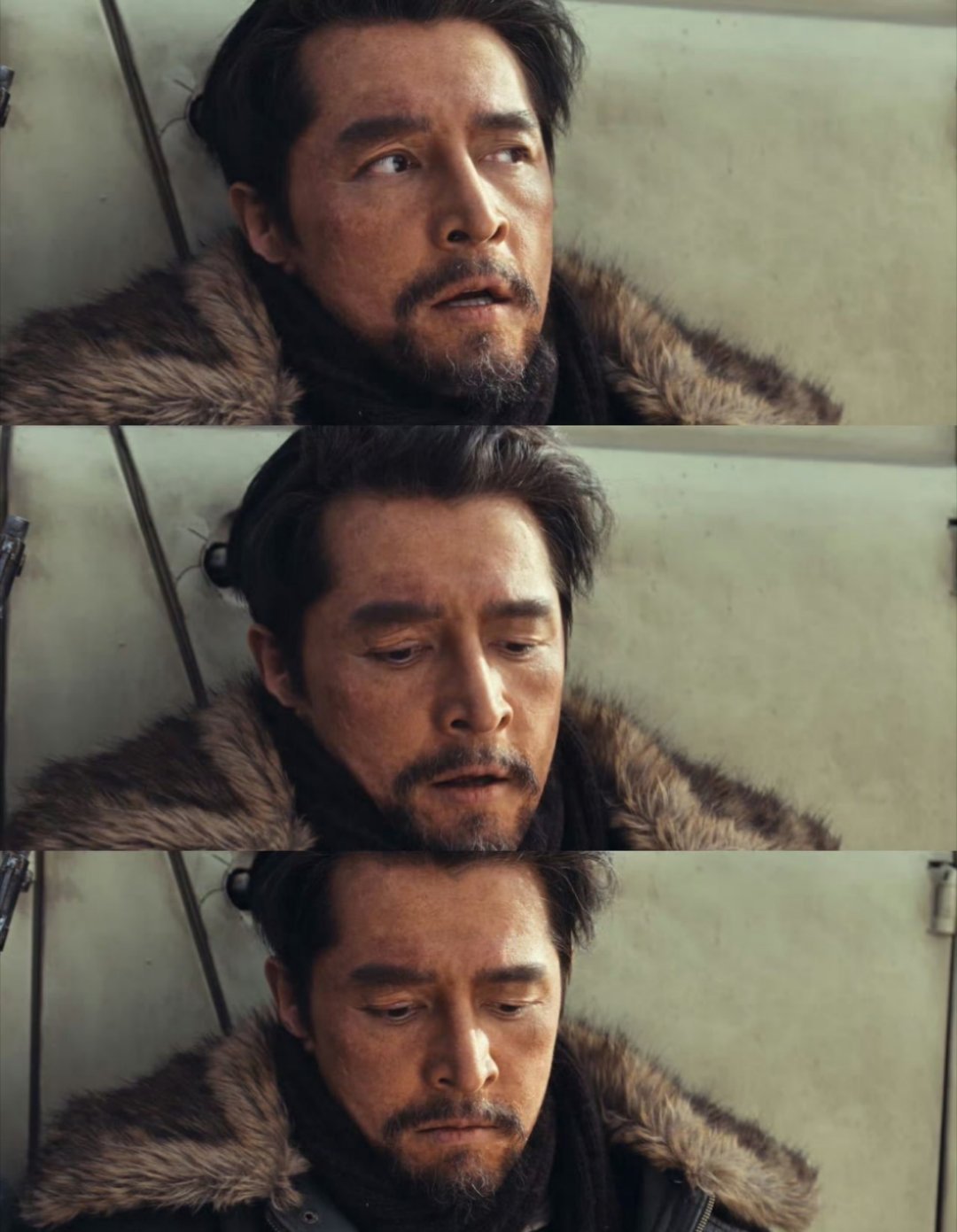 胡歌一句台词都没有但我看哭了胡歌的演技一如既往的那么好啊，这就是实力派演员！