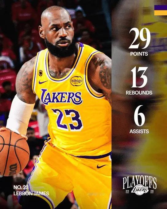 这个世界上没有比勒布朗更好的篮球运动员。湖人vs火箭