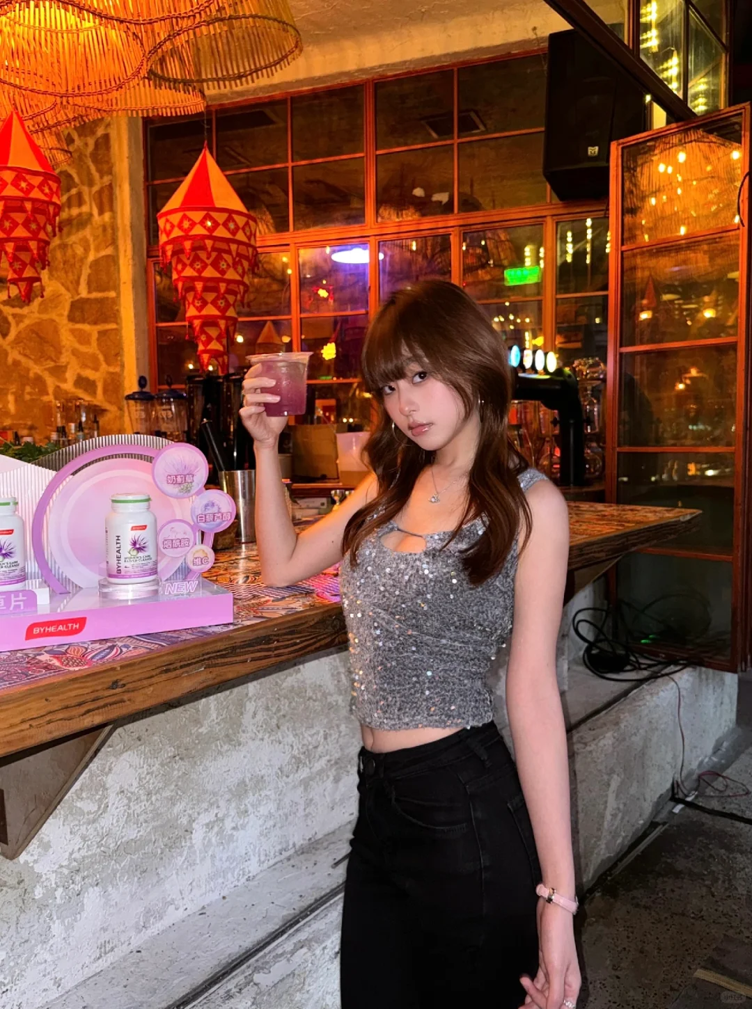 和请喝酒的漂亮姐姐一起到点行动🍹
