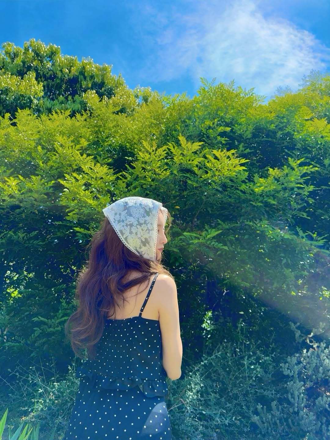 板野友美 260620 ins更新🌿🌞🧢なんまいめ？♡ 