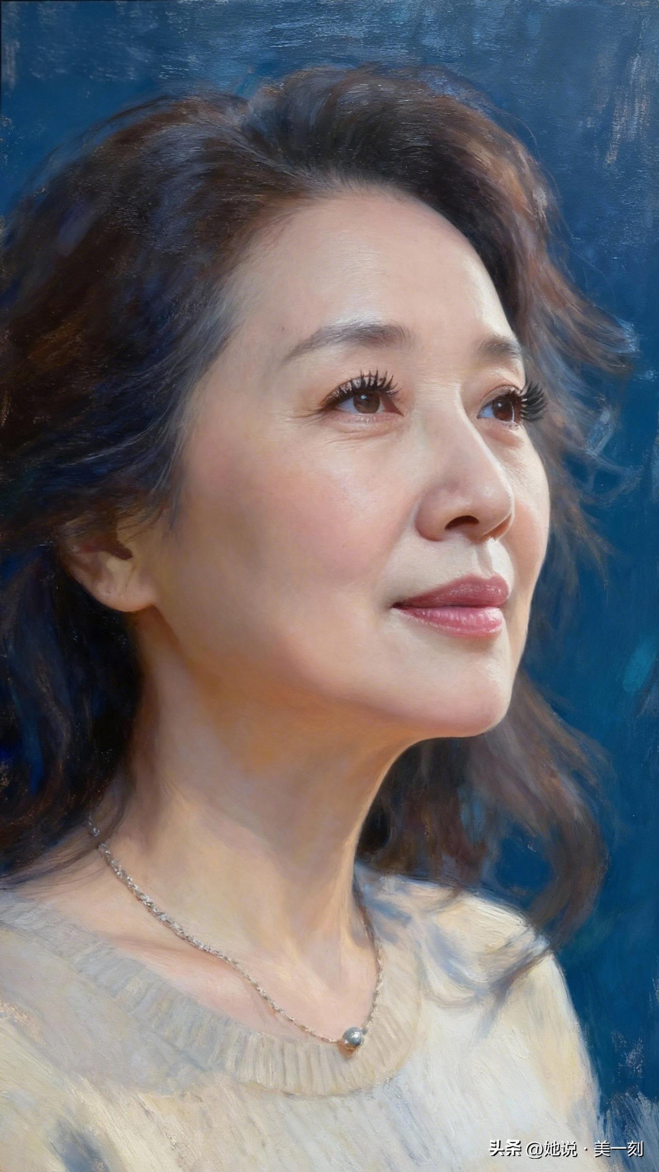 优雅气质，岁月静好，温柔微笑，如画般美丽。年过50岁,如何延缓衰老?