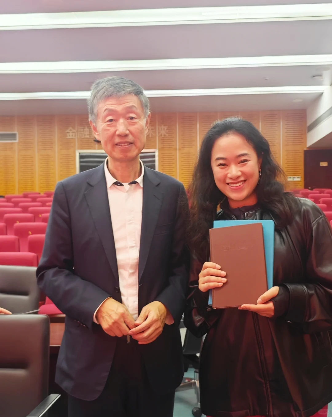 有幸和单伟建先生合影