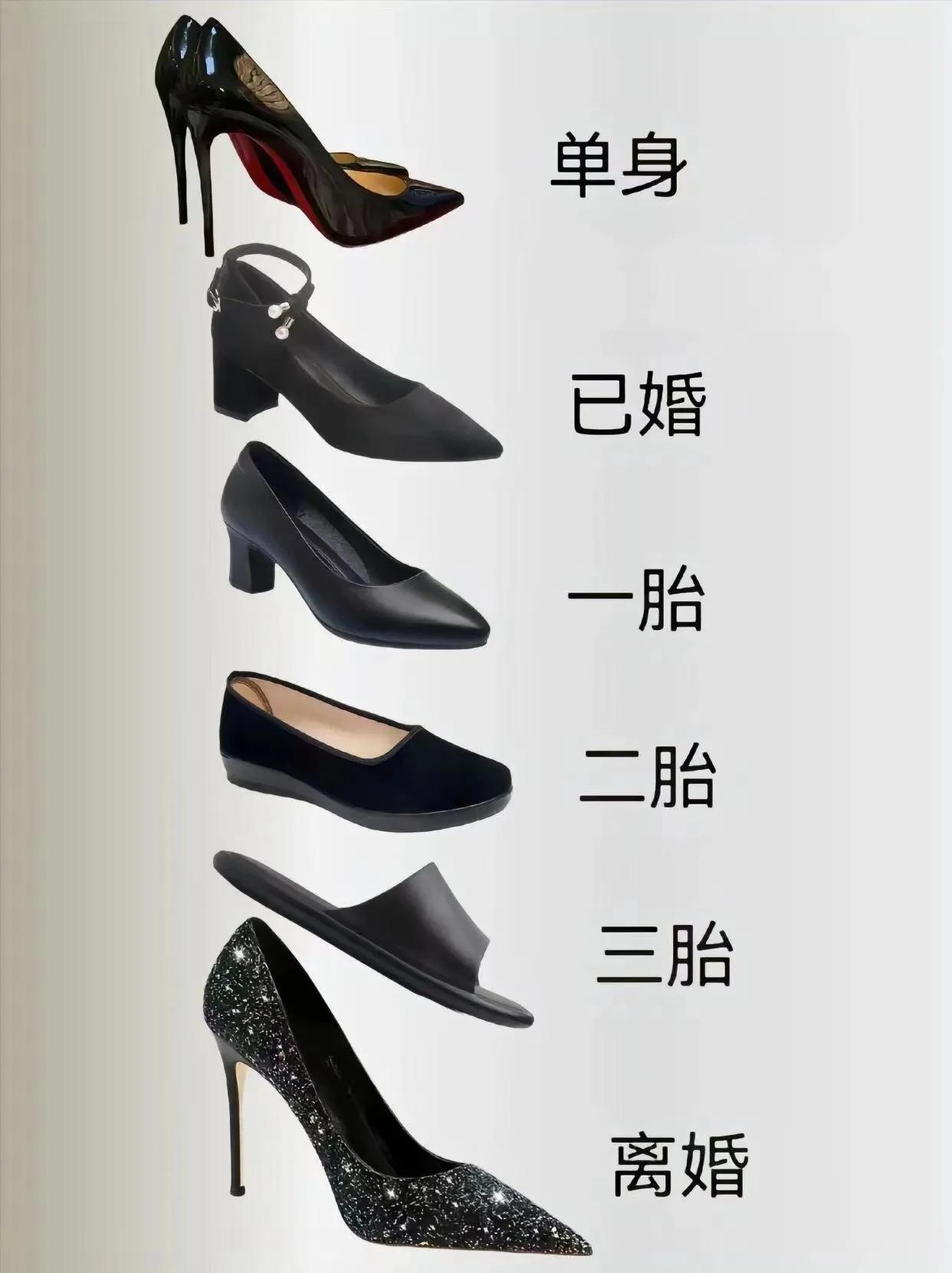 从穿鞋看女人的婚姻状态