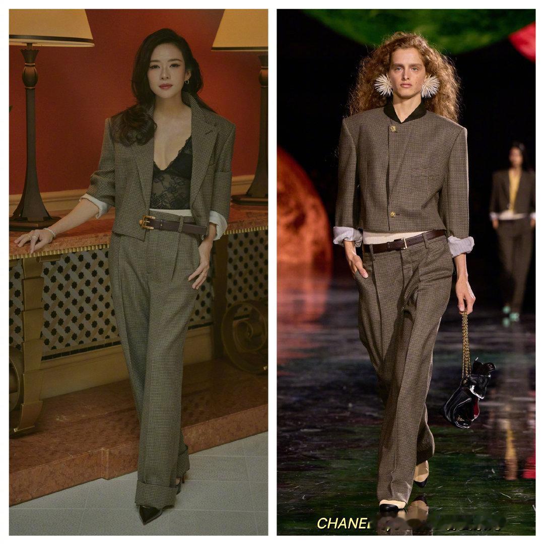 章子怡  澳门国际电影节造型，惊喜的选择CHANEL 2026春夏系列套装，来自