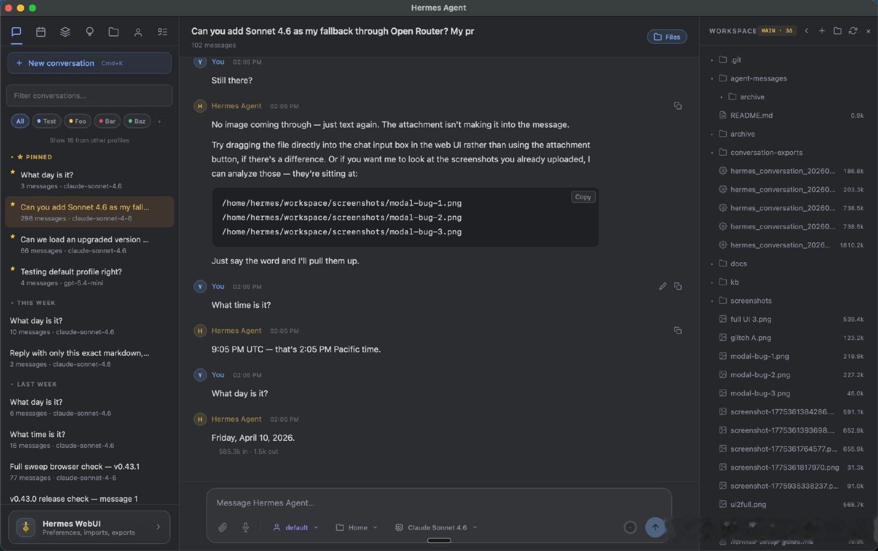 在Mac上运行Hermes Web UI通常需要打开浏览器，还要手动配置SSH隧
