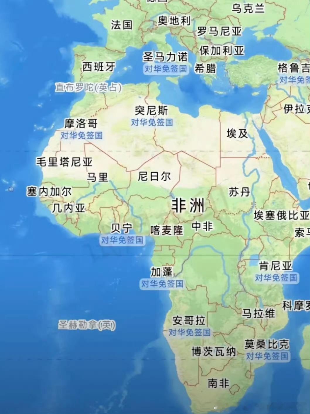 能说吗，佛得角对面的一圈国家我都去过