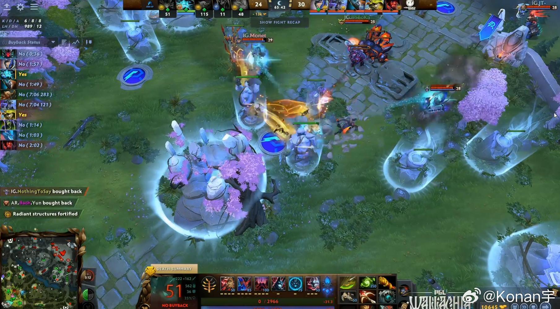 这都被翻了，IG 3-1 AR晋级PGL正赛！#dota2# ​​​
