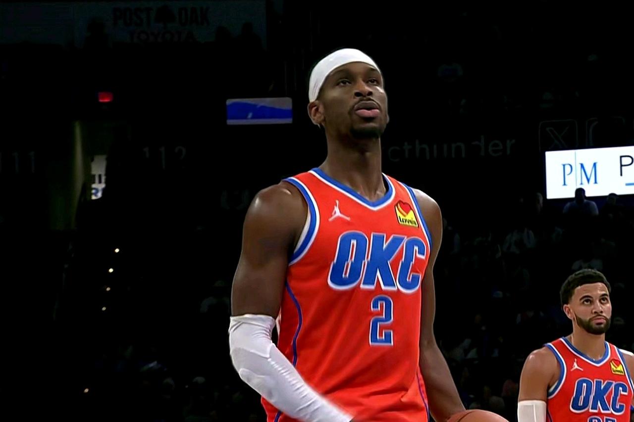 雷霆24分打爆勇士！3点残酷的事实不得不说：

第一：亚历山大（28分5篮板12