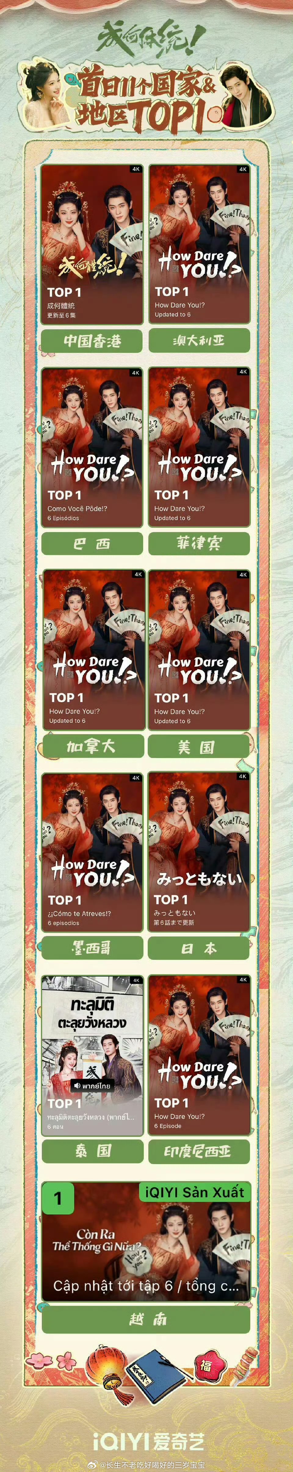 爱奇艺国际版全球代言人丞磊实至名归！丞磊凭《成何体统》火到海外，如今成为爱奇艺国