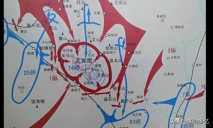 张灵甫上孟良崮，真不是马谡！山下两旅血战，退路被断才被迫上山
 
张灵甫上山后，