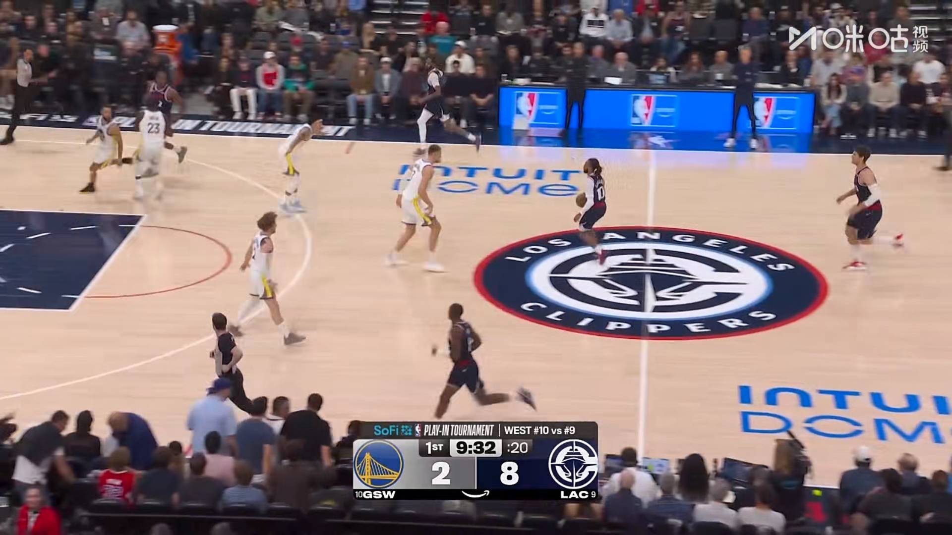 看会勇士vs快船