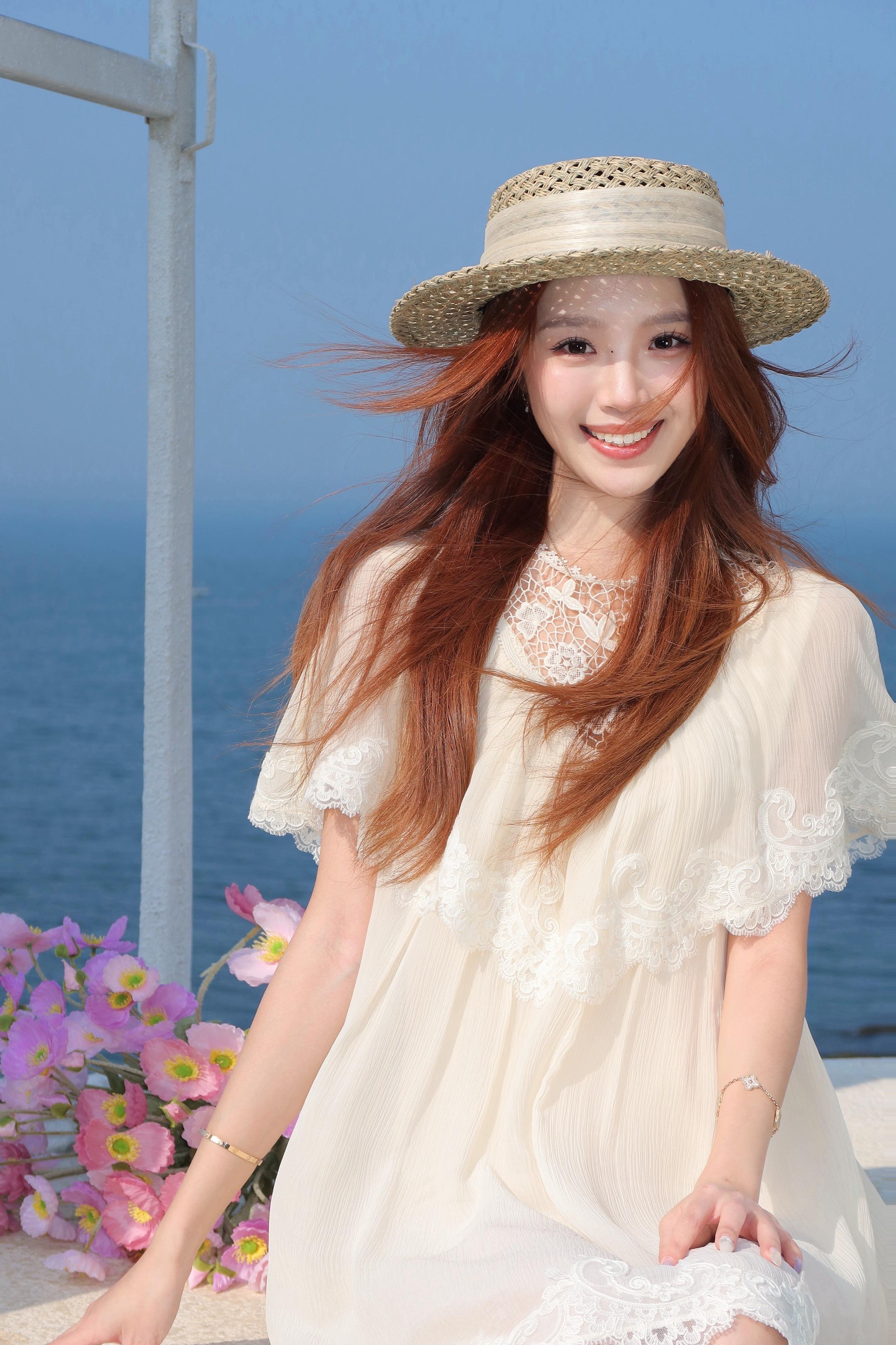 “连风也偏爱她”🤍