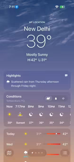 【iOS27版天气应用升级，iOS27版天气新增亮点板块】科技媒体 MacRum