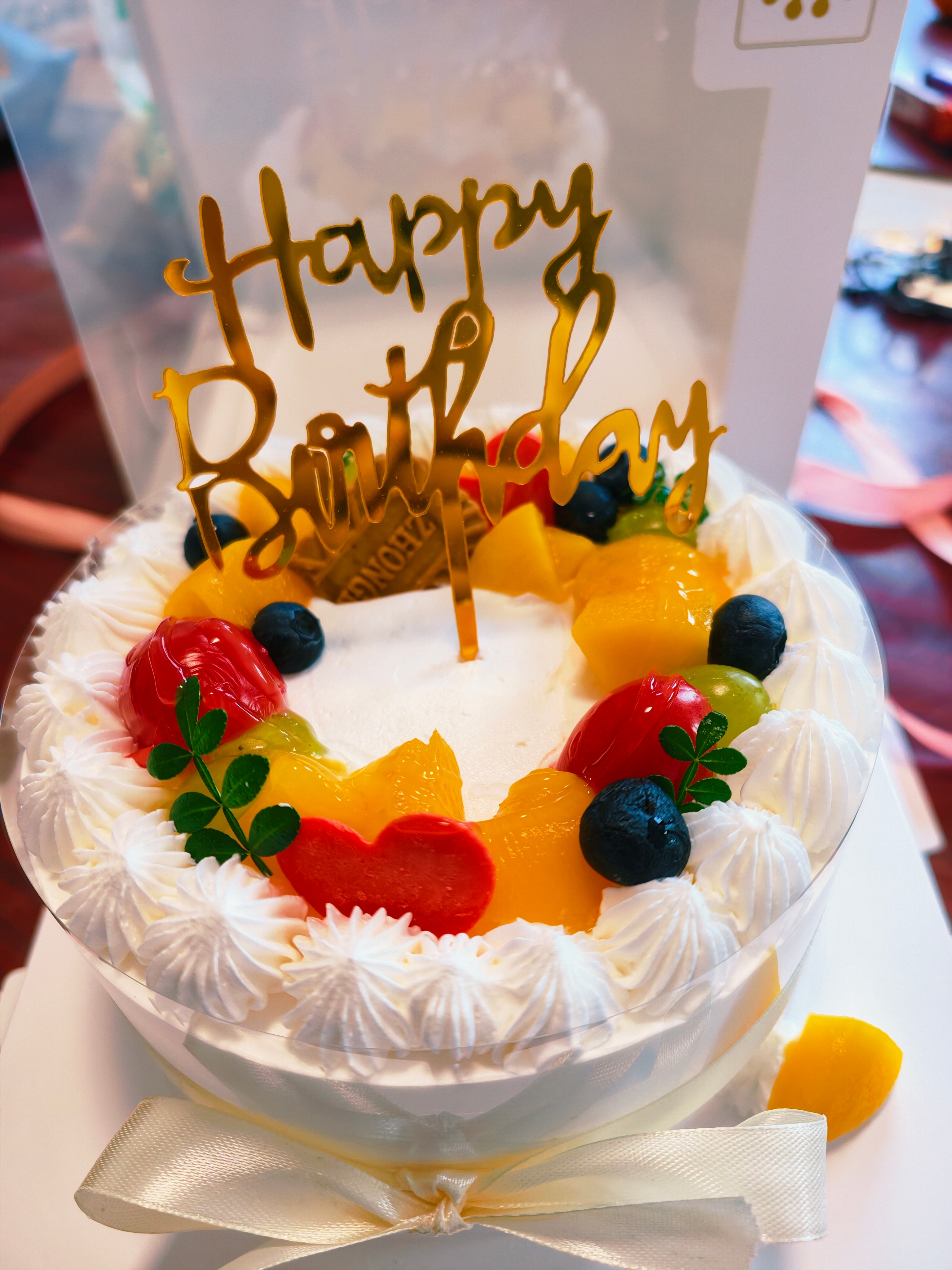 给妈妈过生日买的蛋糕🍰 