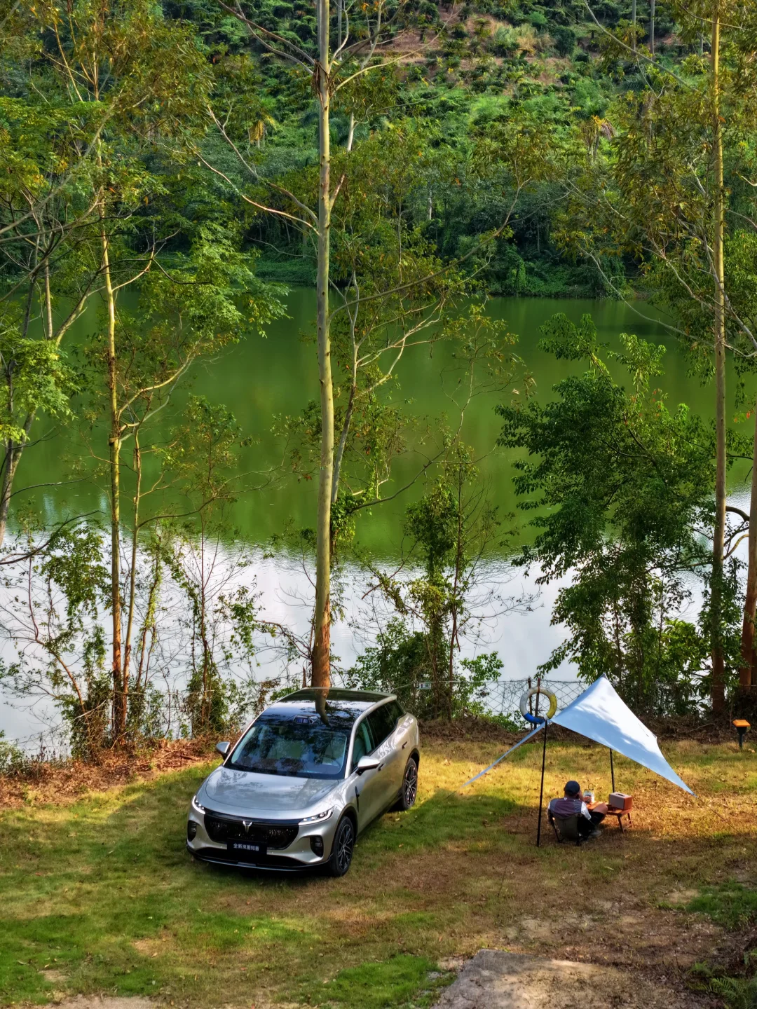 不用人挤人❗️私藏露营秘境+移动小家太香了