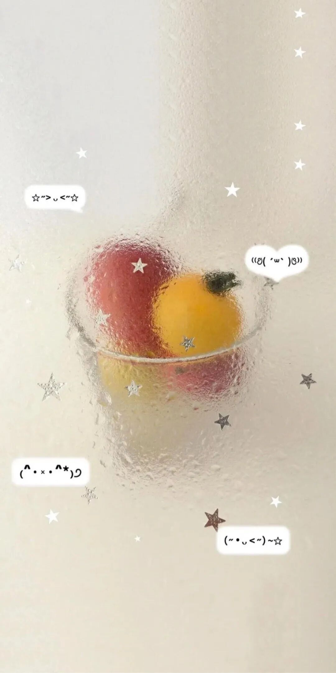 𝗦𝗵𝗮𝗿𝗲★「 𝐖𝐞𝐂𝐡𝐚𝐭：玻璃水雾聊天背景 ˚.⊹」☆