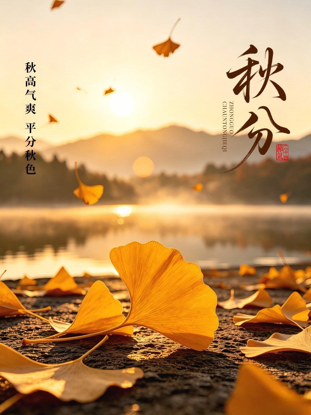 秋分至，秋意浓，2026年的秋天进入最美篇章。🍁愿你在这个昼夜平分的日子里，把