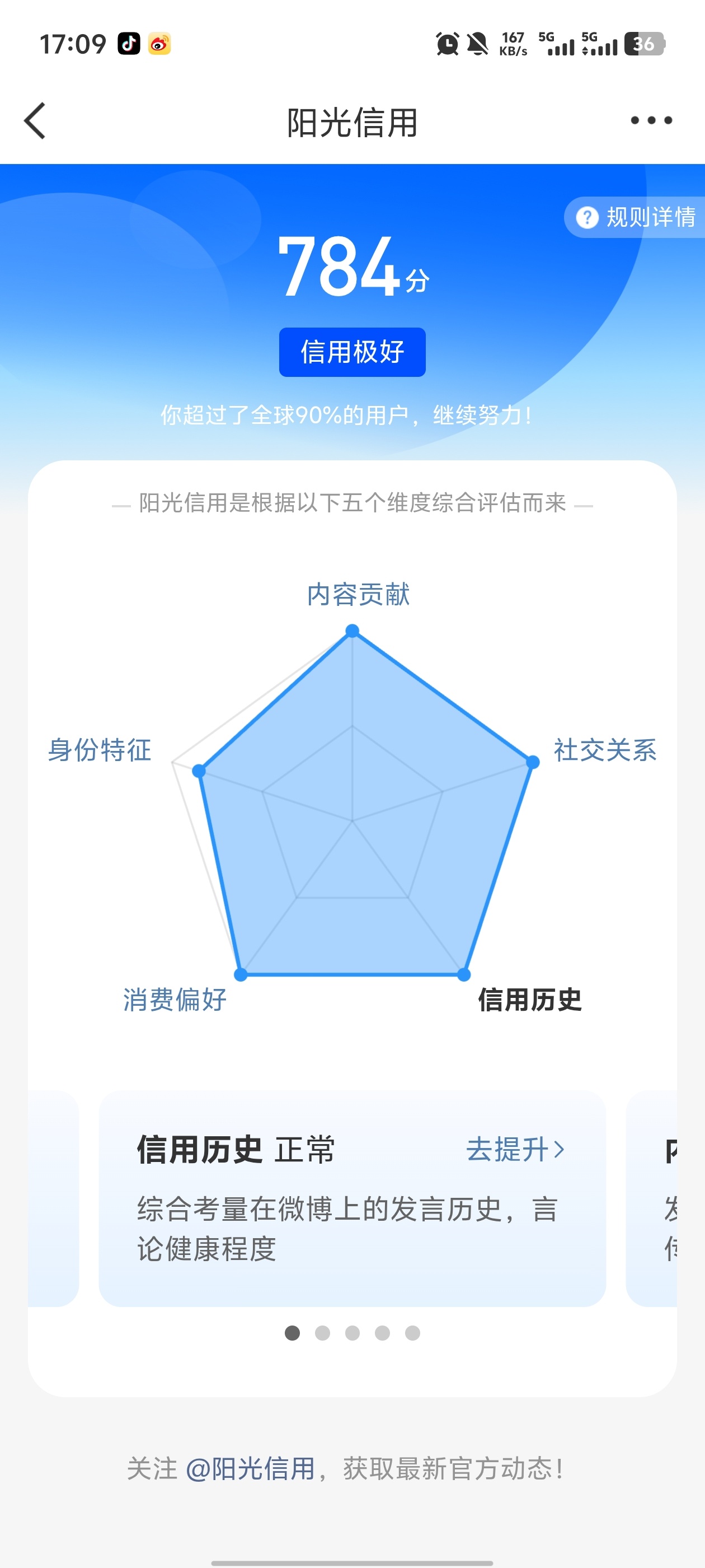 高考出分了，我考了784分，你呢快把你的成绩单晒评论区吧 