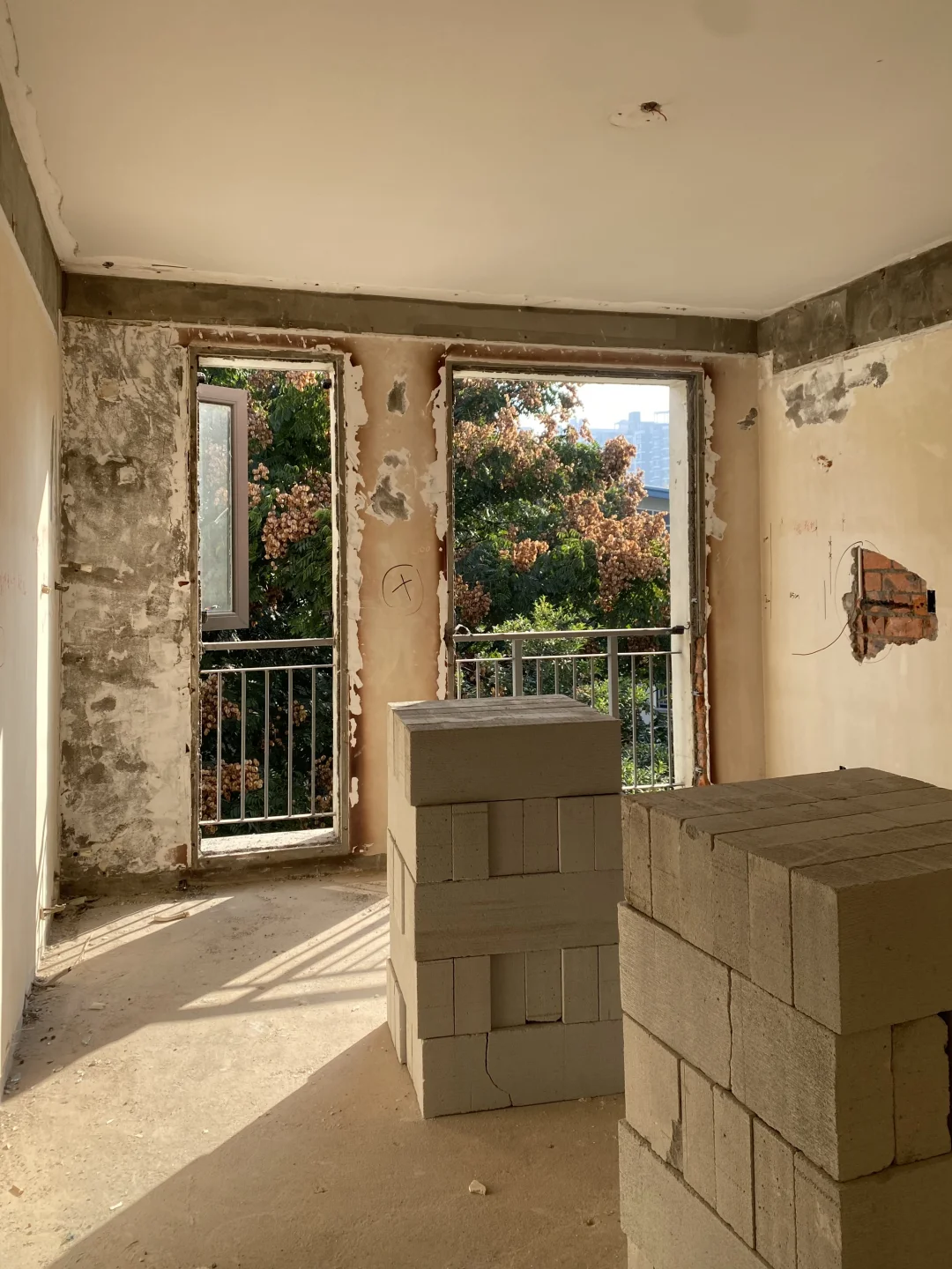 5楼步梯树景房｜划到图2可以夸夸我吗