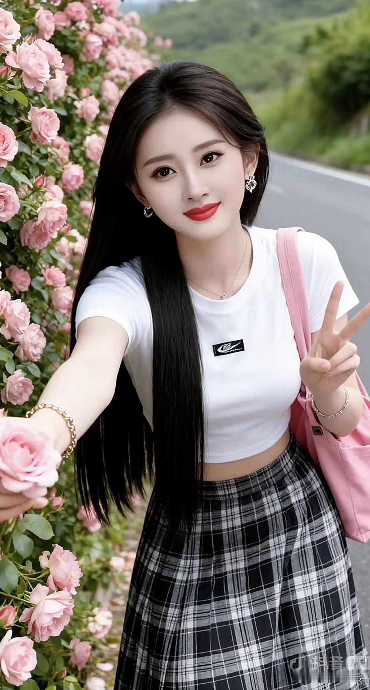 元气少女与浪漫花海，甜美自拍打卡！🌸📸花海少女感 花海少女照 花海少女照 花