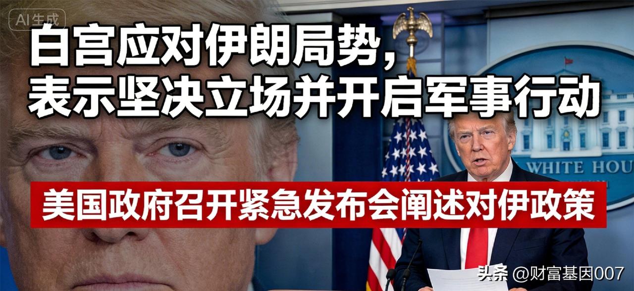 《特朗普雷霆亮剑！白宫官宣"彻底摧毁流氓政权"，美以联军6天打垮伊朗战争机器》