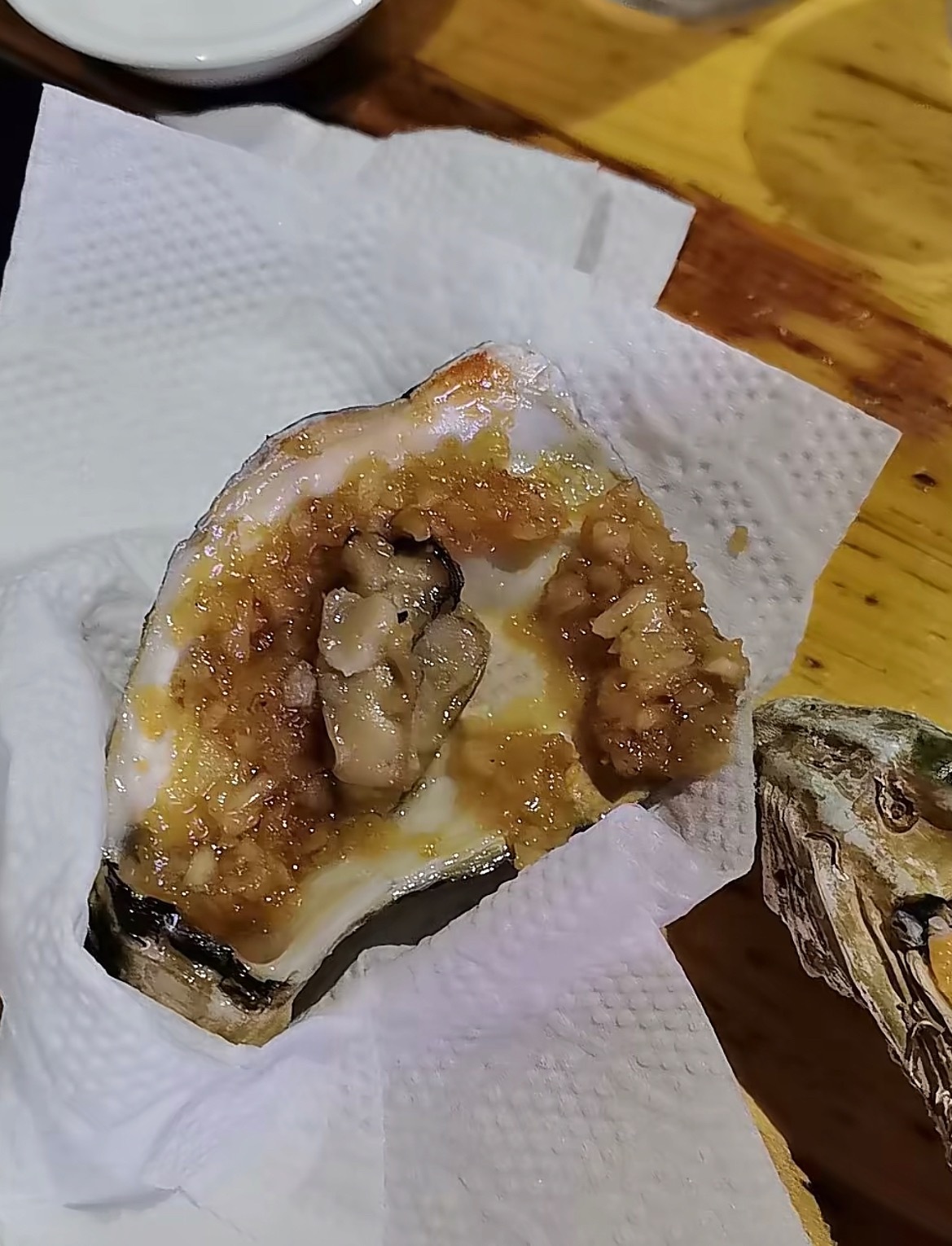 【玉林某粥的生蚝3块一个和1块没区别】网友爆料称：51假期期间，玉林市某潮汕功能