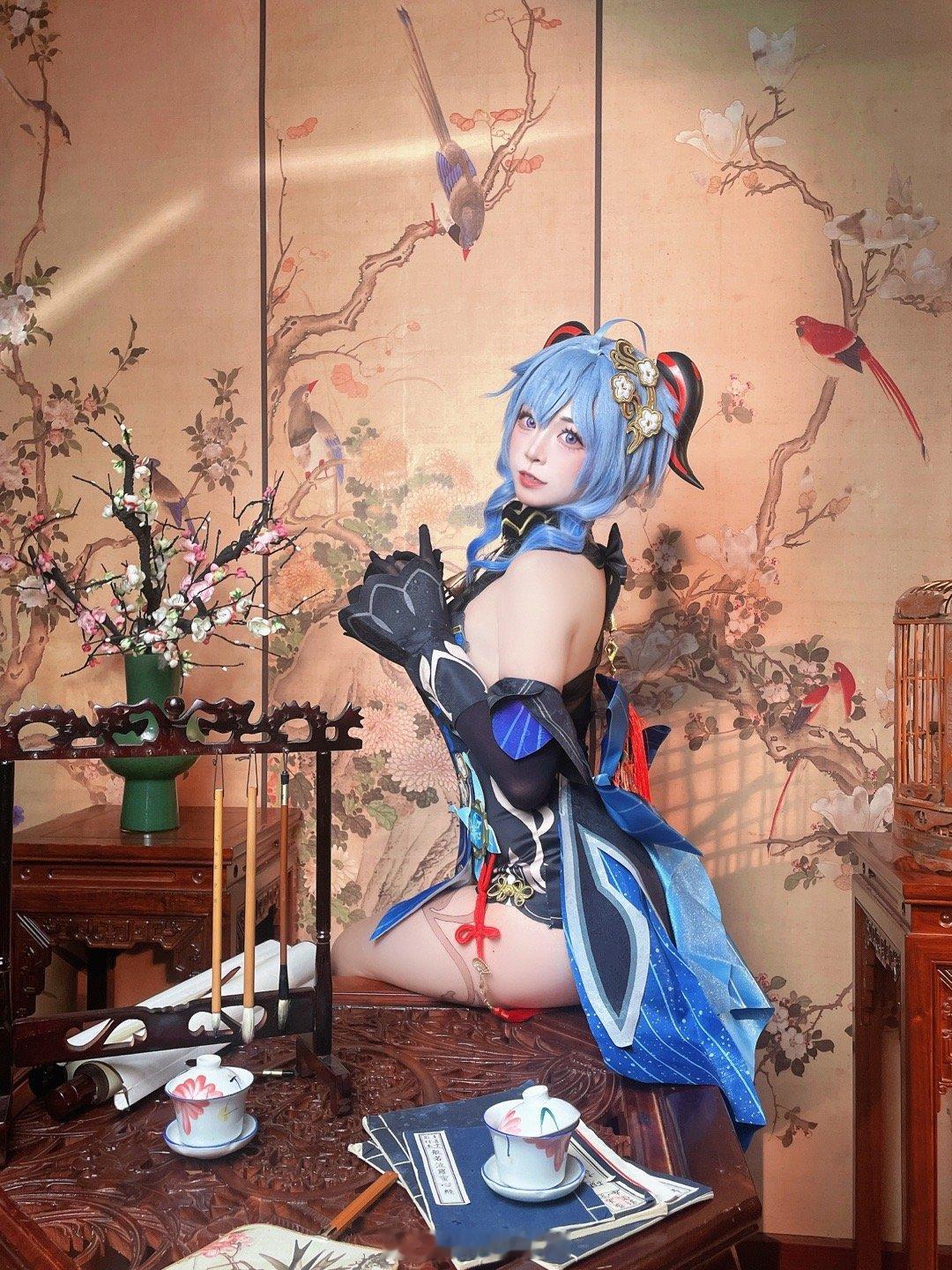 #原神[超话]##原神4.4版本二创# 拍了甘雨海灯节～可以期待一下嘿嘿[汪洋海