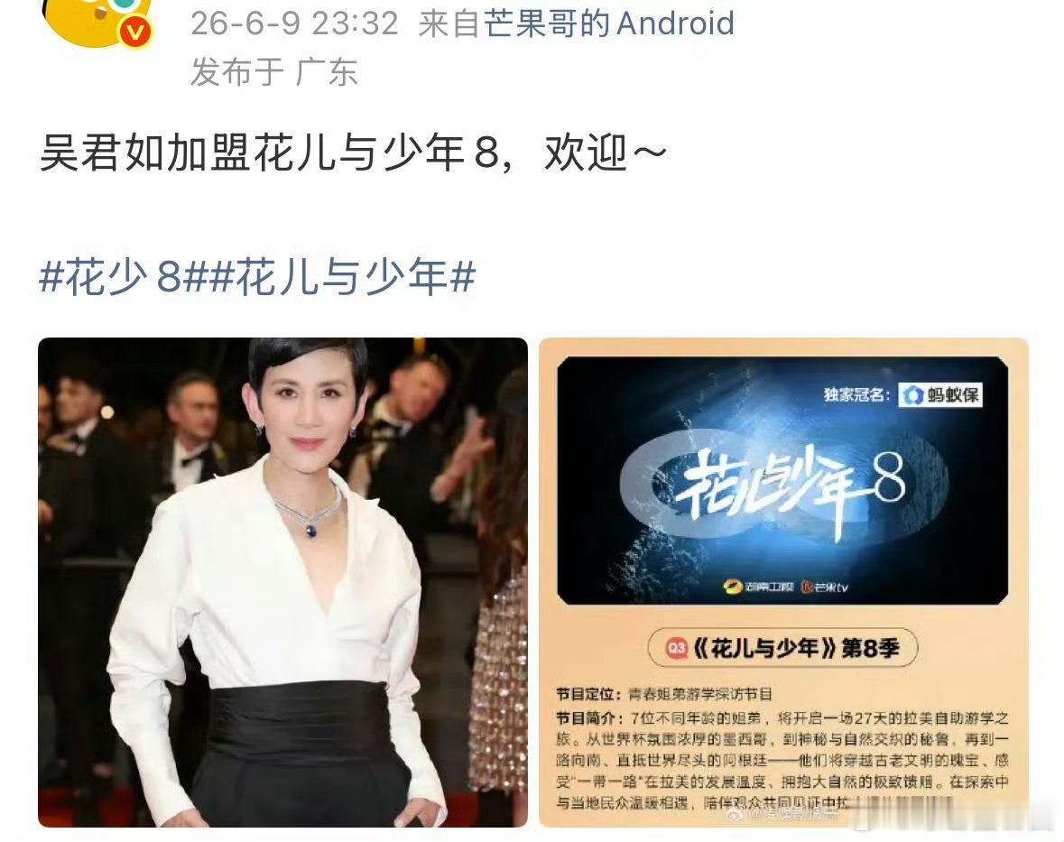 曝花少8全阵容曝花少8最终阵容 这个阵容也太牛了 