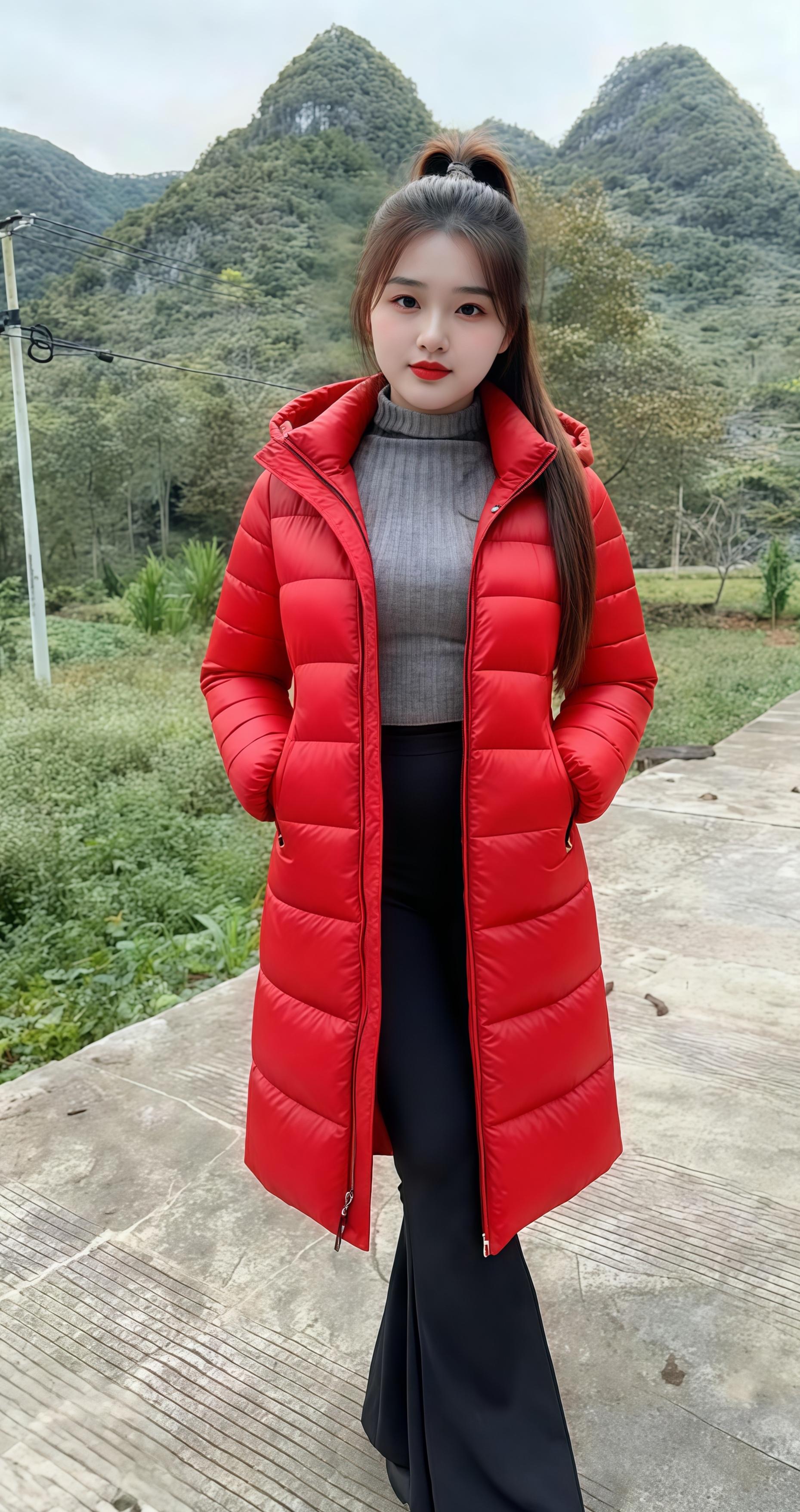 甜妹日常搭配 自然风景区 美丽的乡村风景 干净的穿搭 秋季穿搭女