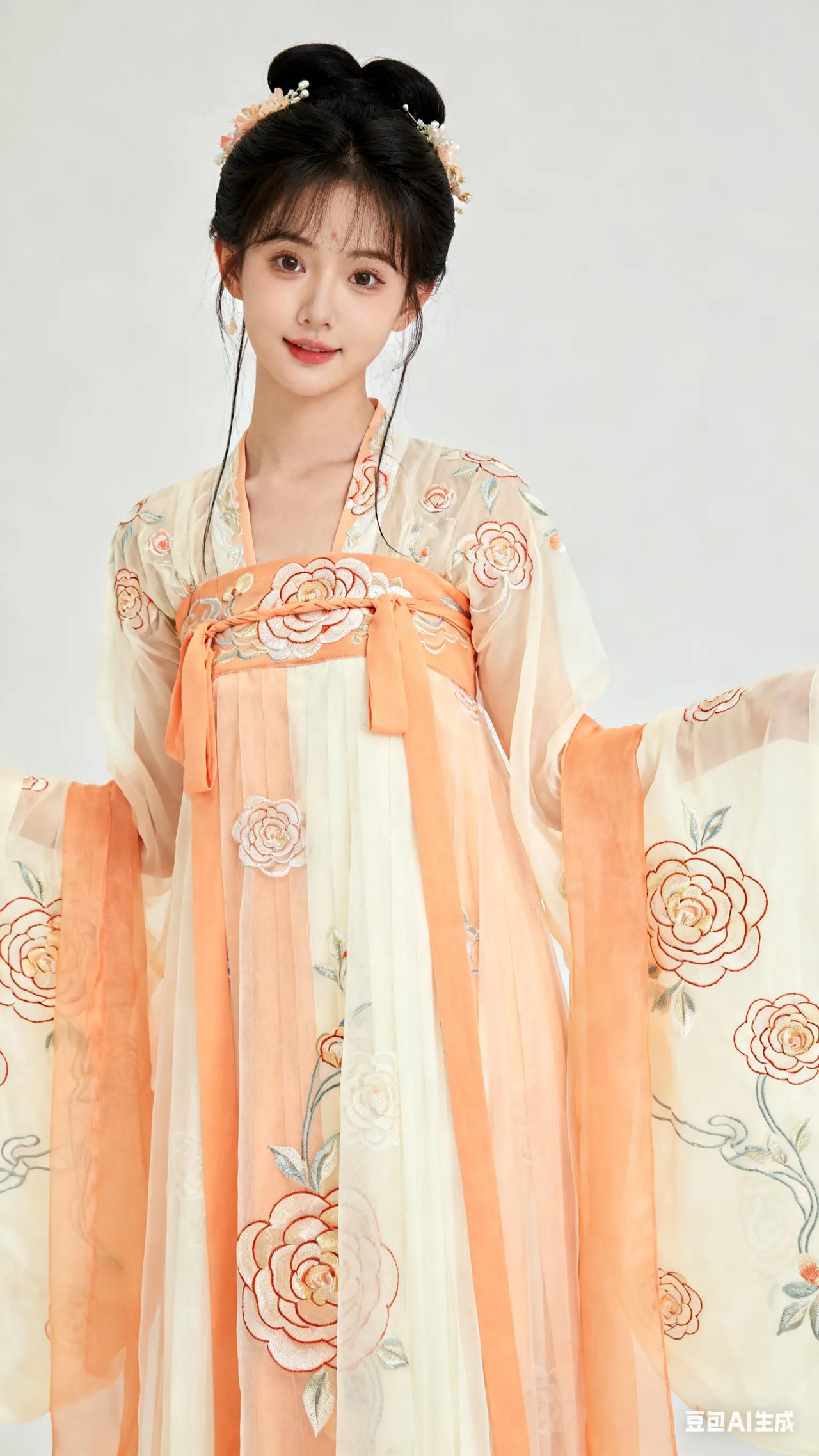 古风少女，花枝招展，美不胜收！