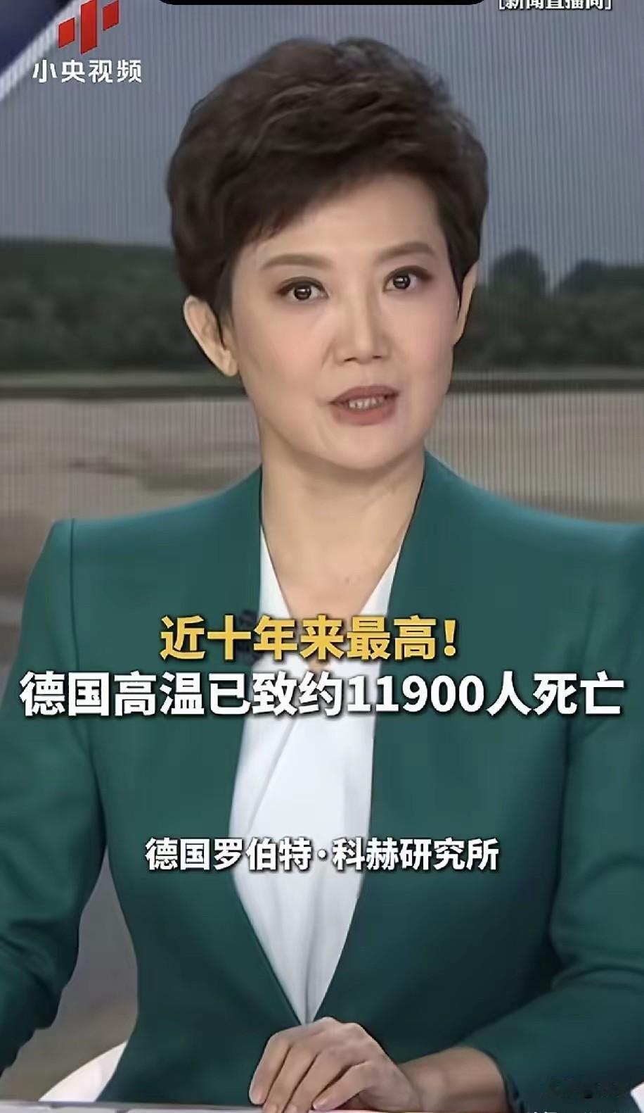 德国人生活在水深火热当中，德国因高温已导致 1 万多人死亡，为近 10 年来最高