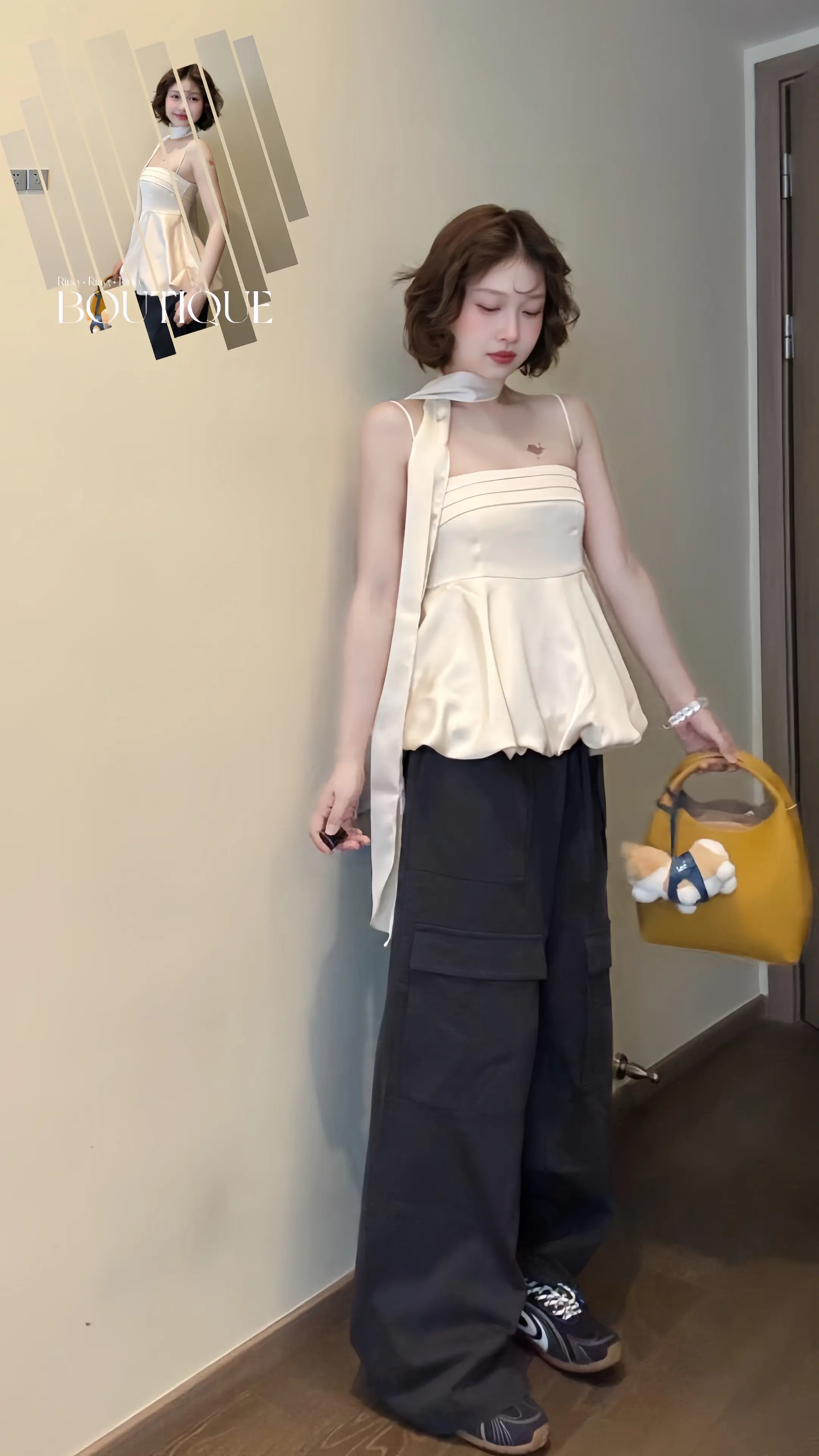 好韩～上半年潮流穿搭清单甜美的上班穿搭