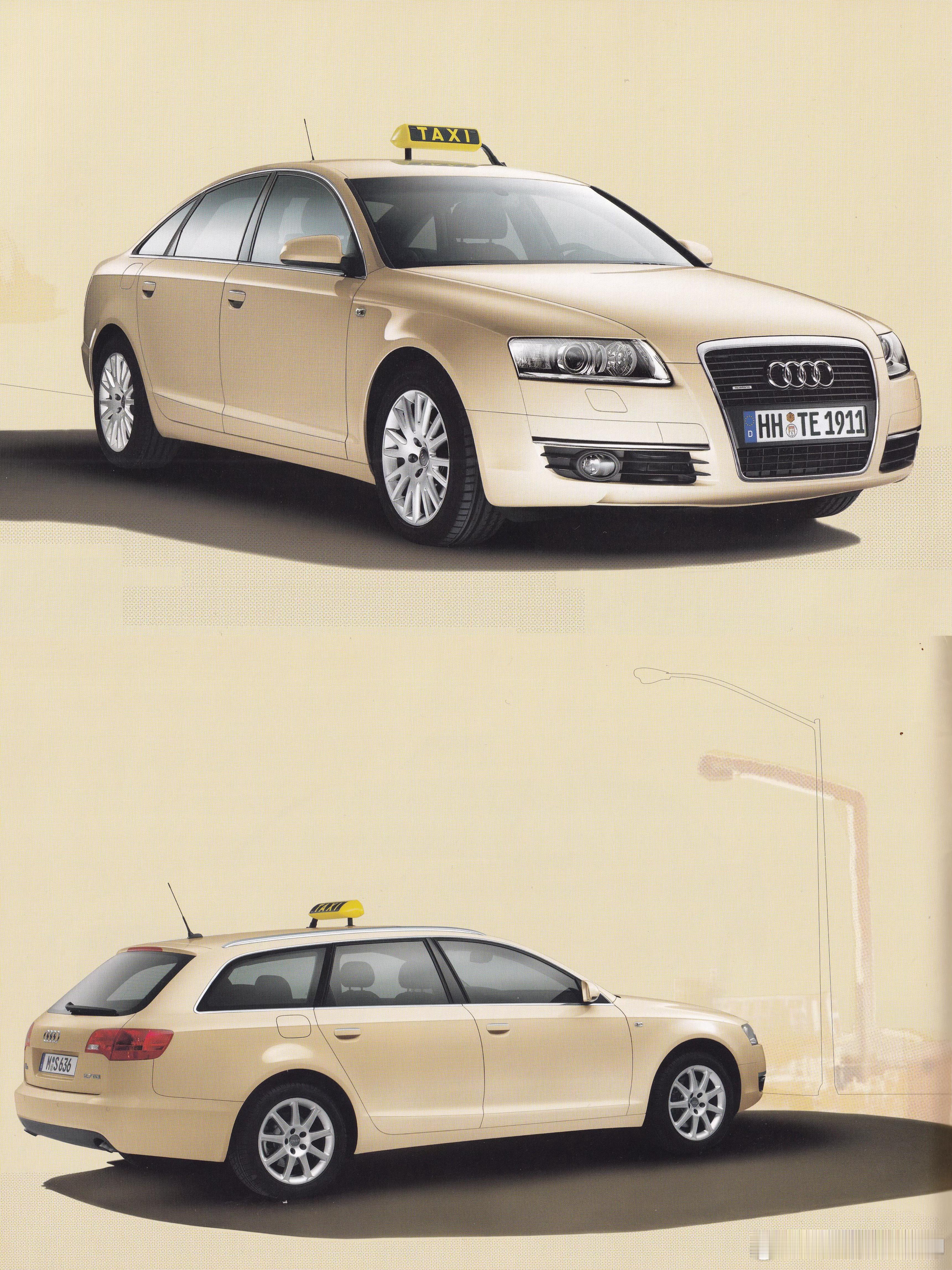 型录大观 2005 Audi A4 & A6 Taxi Model 