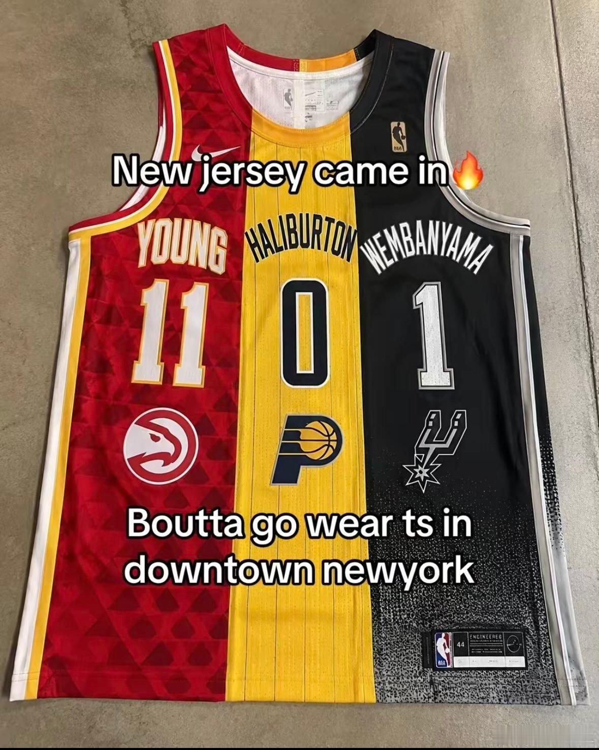 在纽约的街头如果穿上这件球衣，致死率接近100%马刺vs尼克斯nba总决赛