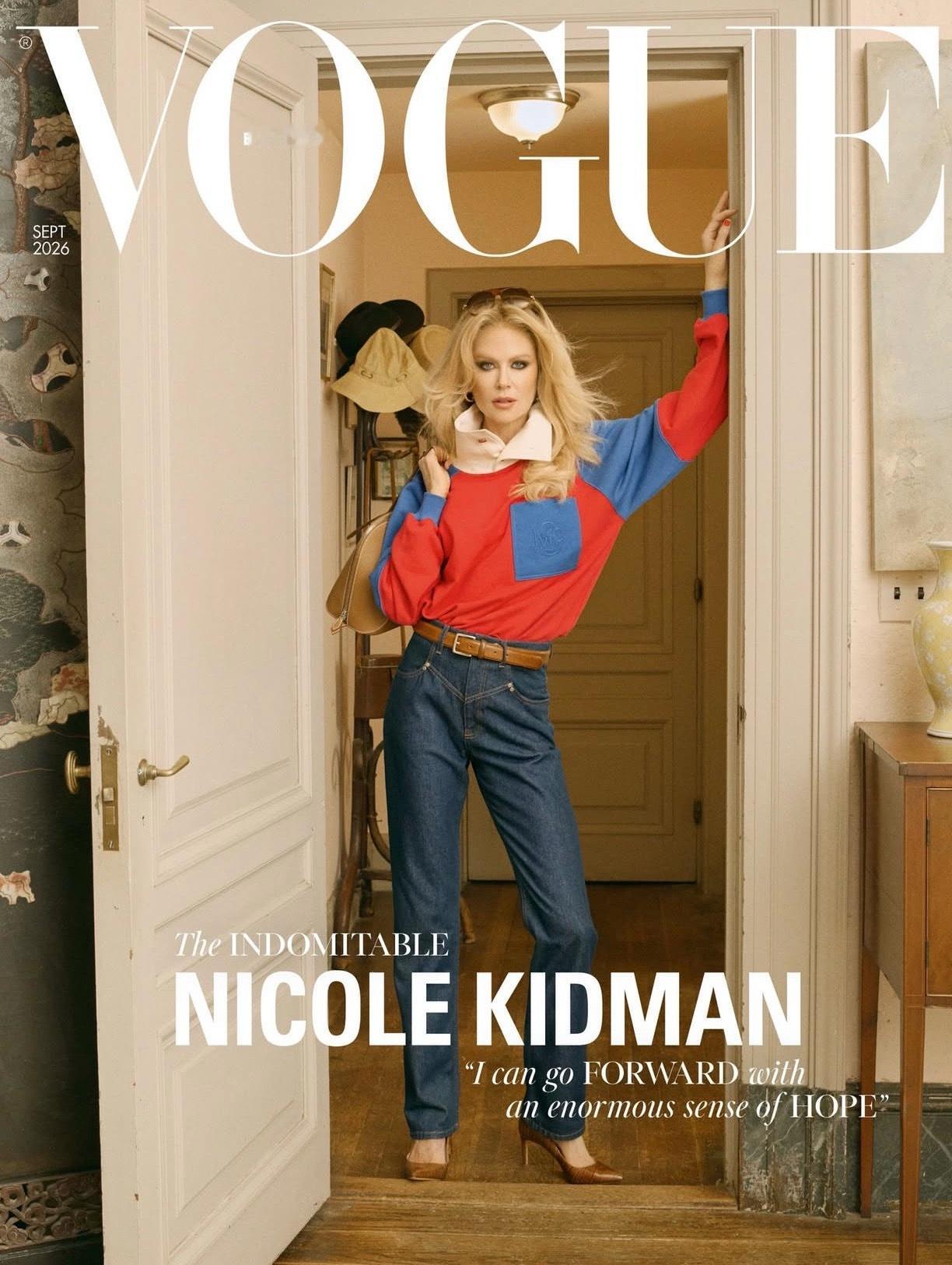 NIcolekidman ｜BritishVogue金九封面妮可·基德曼NIco
