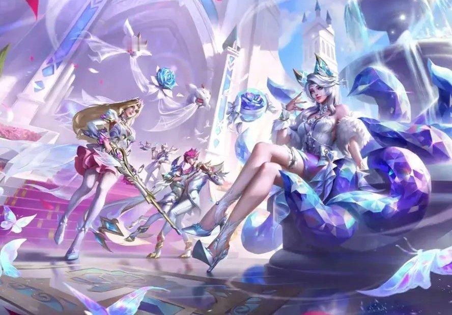 LOL手游水晶玫瑰宣传图（非高清）英雄联盟 ​​​